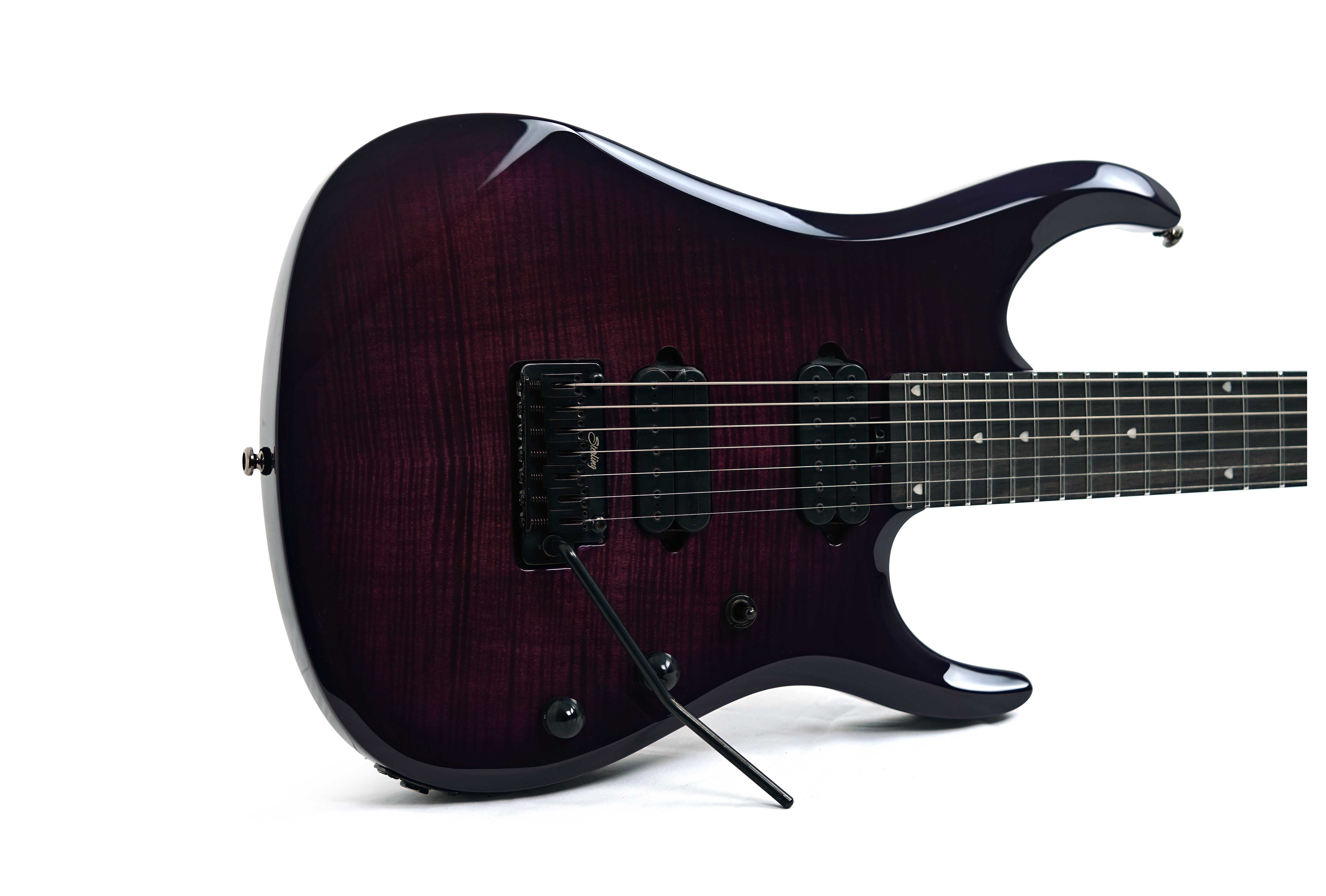 GUITARGUITAR Music Man Sterling John Petrucci JP157D Flame Maple Purple Nebula