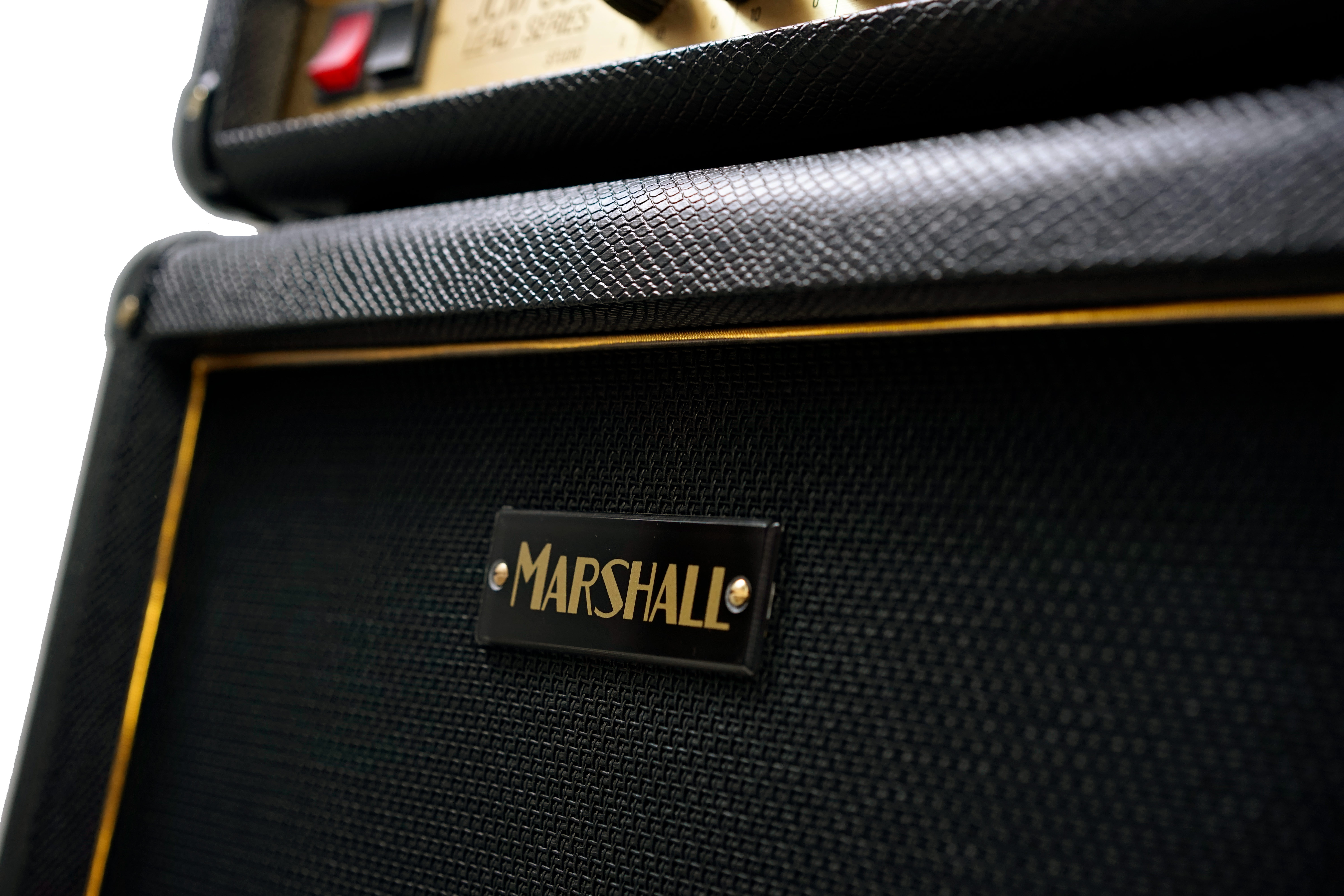 GUITARGUITAR Marshall Design Store SC20H Studio Classic JCM800 Head Black Snakeskin with 1x12 Cab