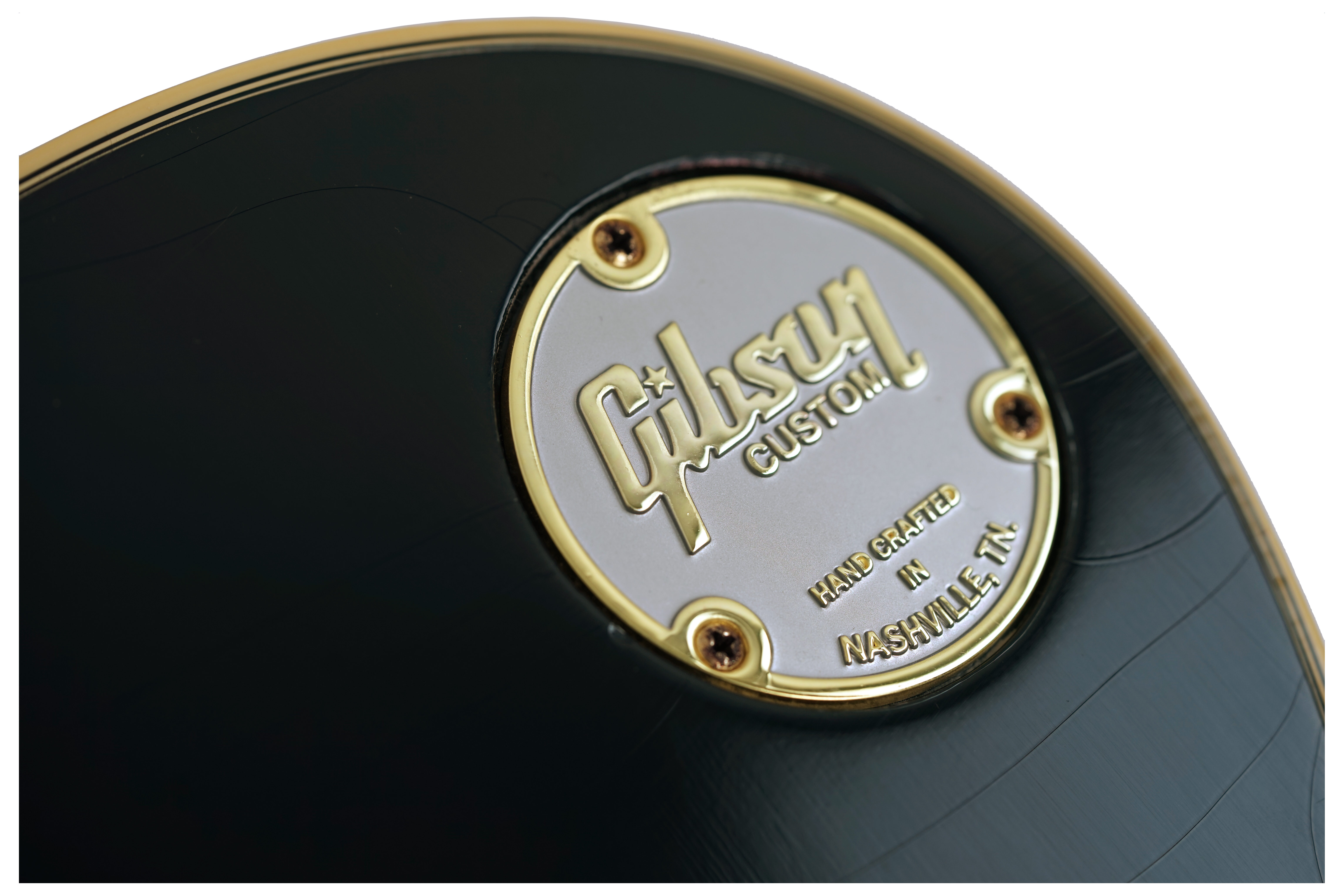 GUITARGUITAR Gibson Custom Shop Murphy Lab 1968 Les Paul Custom Reissue Ultra Light Aged Ebony #509028