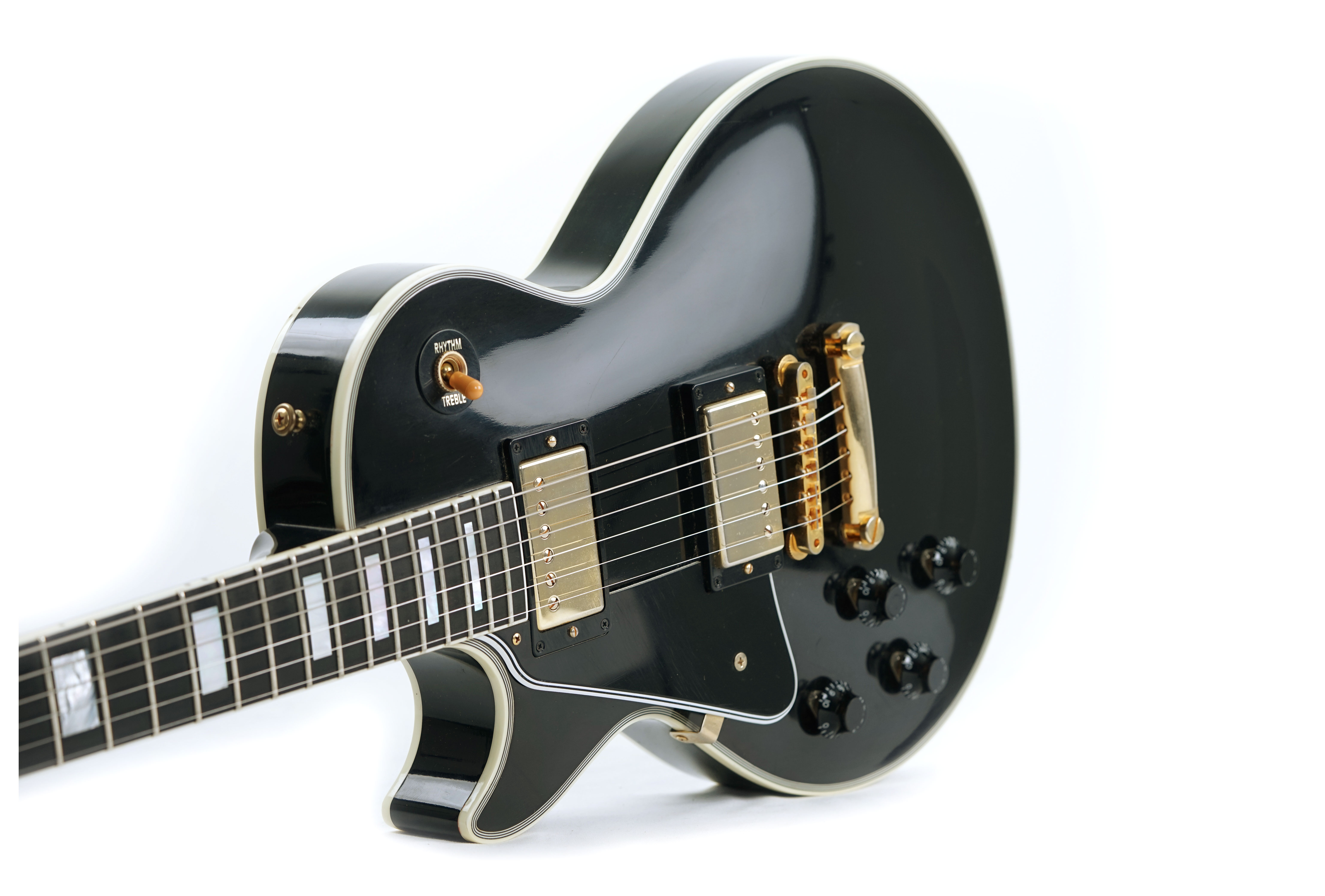 GUITARGUITAR Gibson Custom Shop 1957 Les Paul Custom 2 Pickup VOS Ebony Left Handed (Pre-Owned) #71638