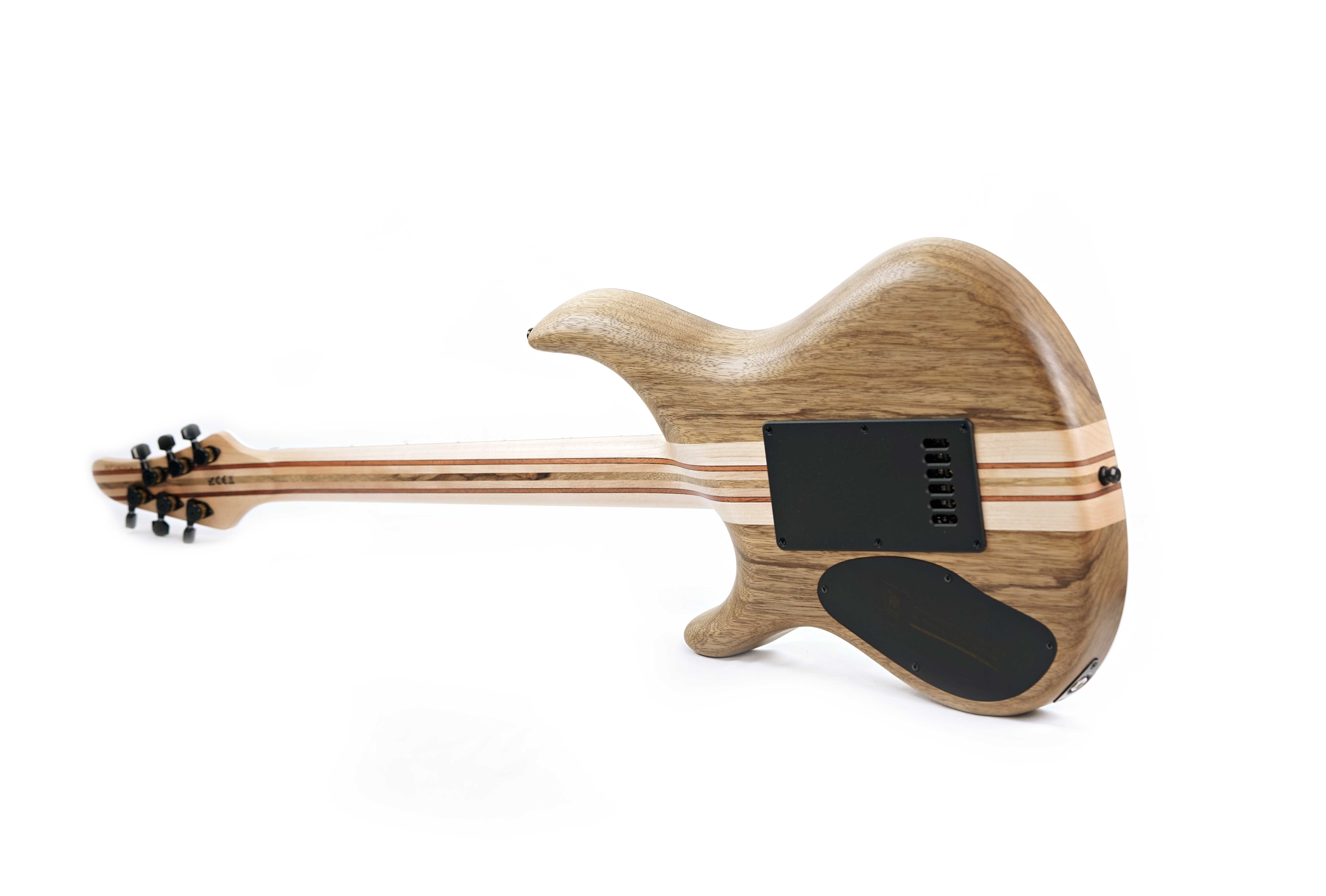 GUITARGUITAR Mayones Regius 6 4Ever, Flame Maple 3A, Trans Black Satin, Black Limba Body #RP2409341