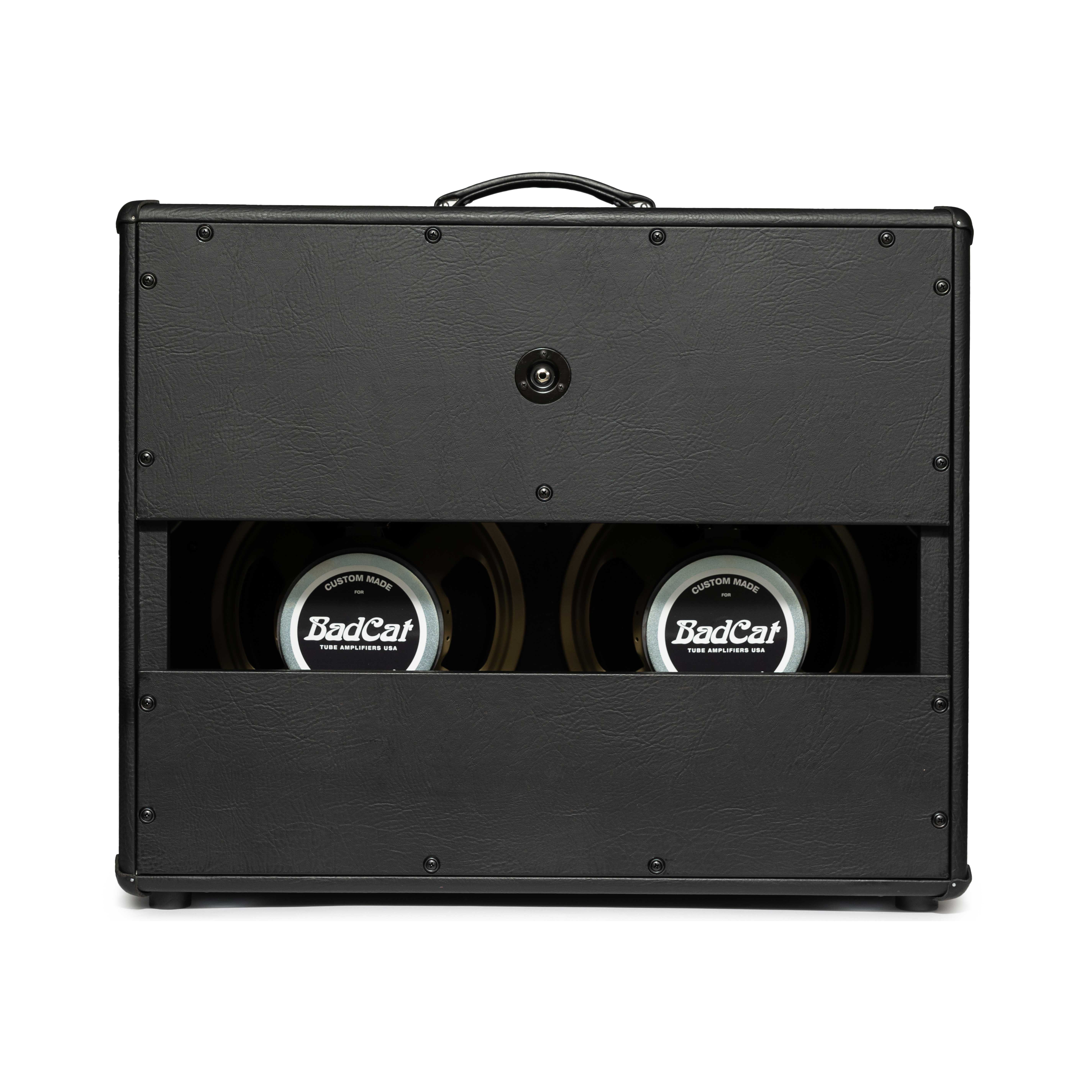 GUITARGUITAR Bad Cat Era 2x12 Extension Guitar Cabinet Open Back Black