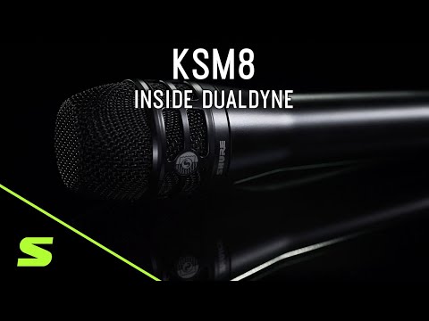 GUITARGUITAR Shure KSM8 Nickel Dualdyne Microphone