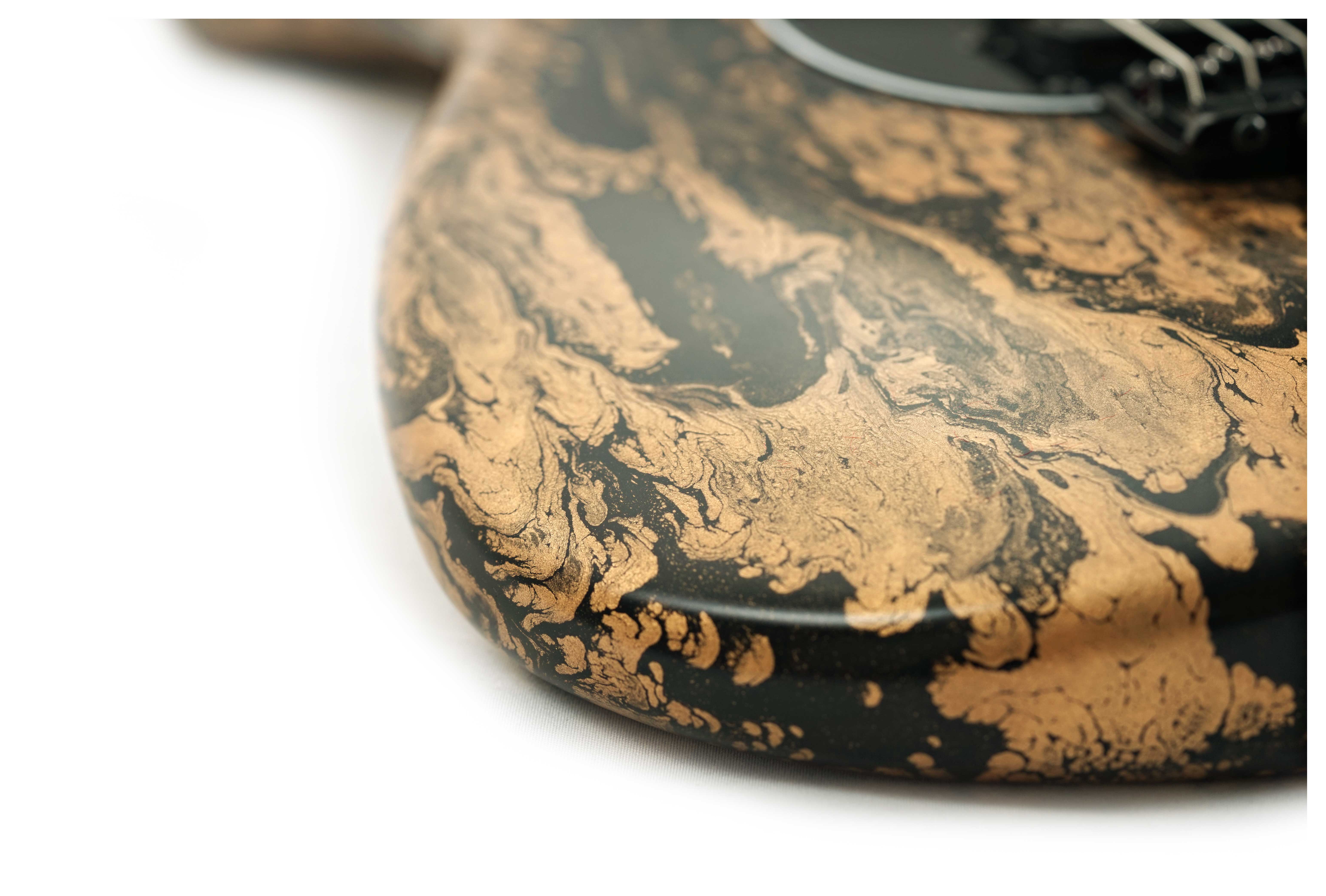 GUITARGUITAR Tyler USA Studio Elite HD Black Gold Shmear #1