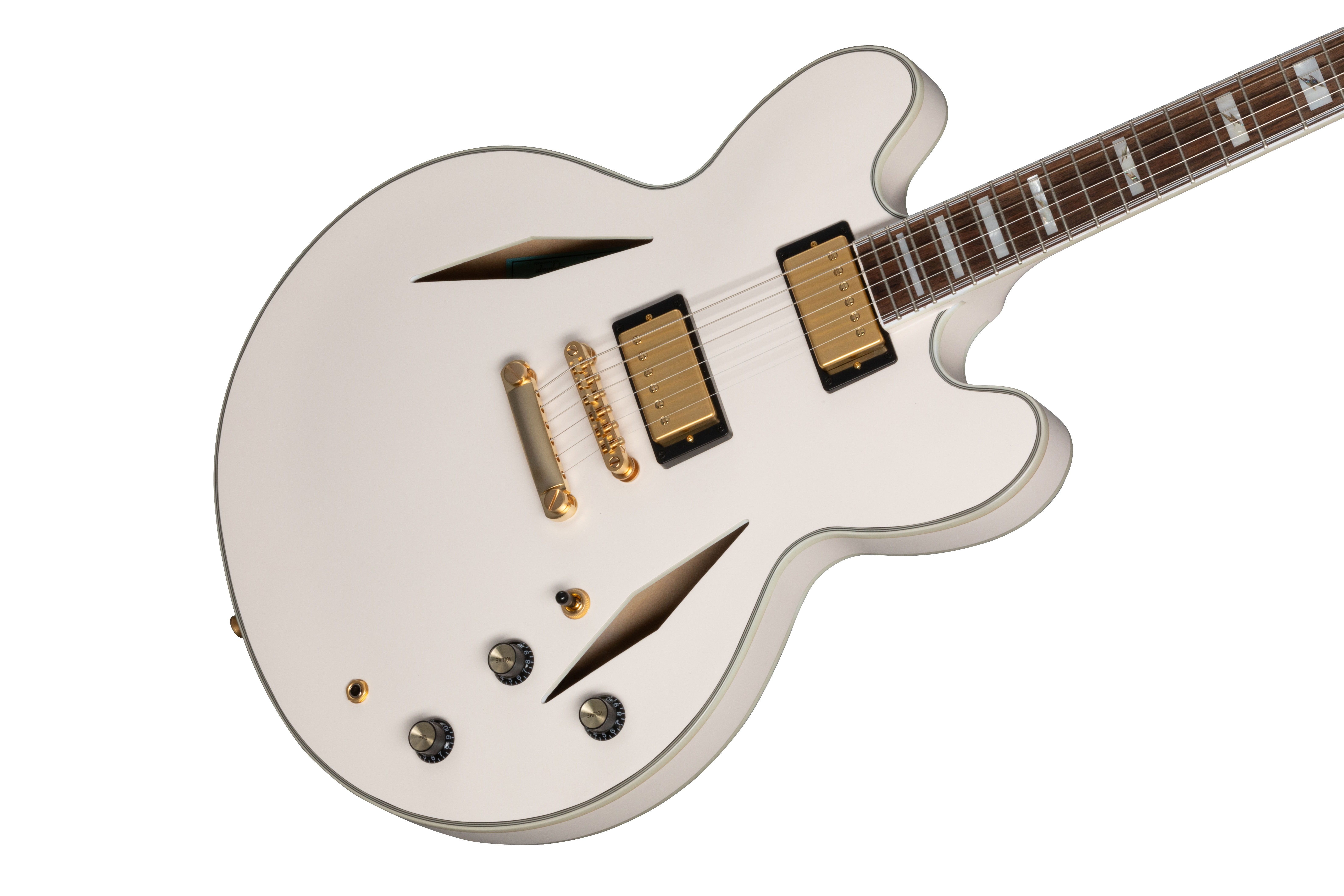 GUITARGUITAR Epiphone Emily Wolfe White Wolfe Sheraton Aged Bone White