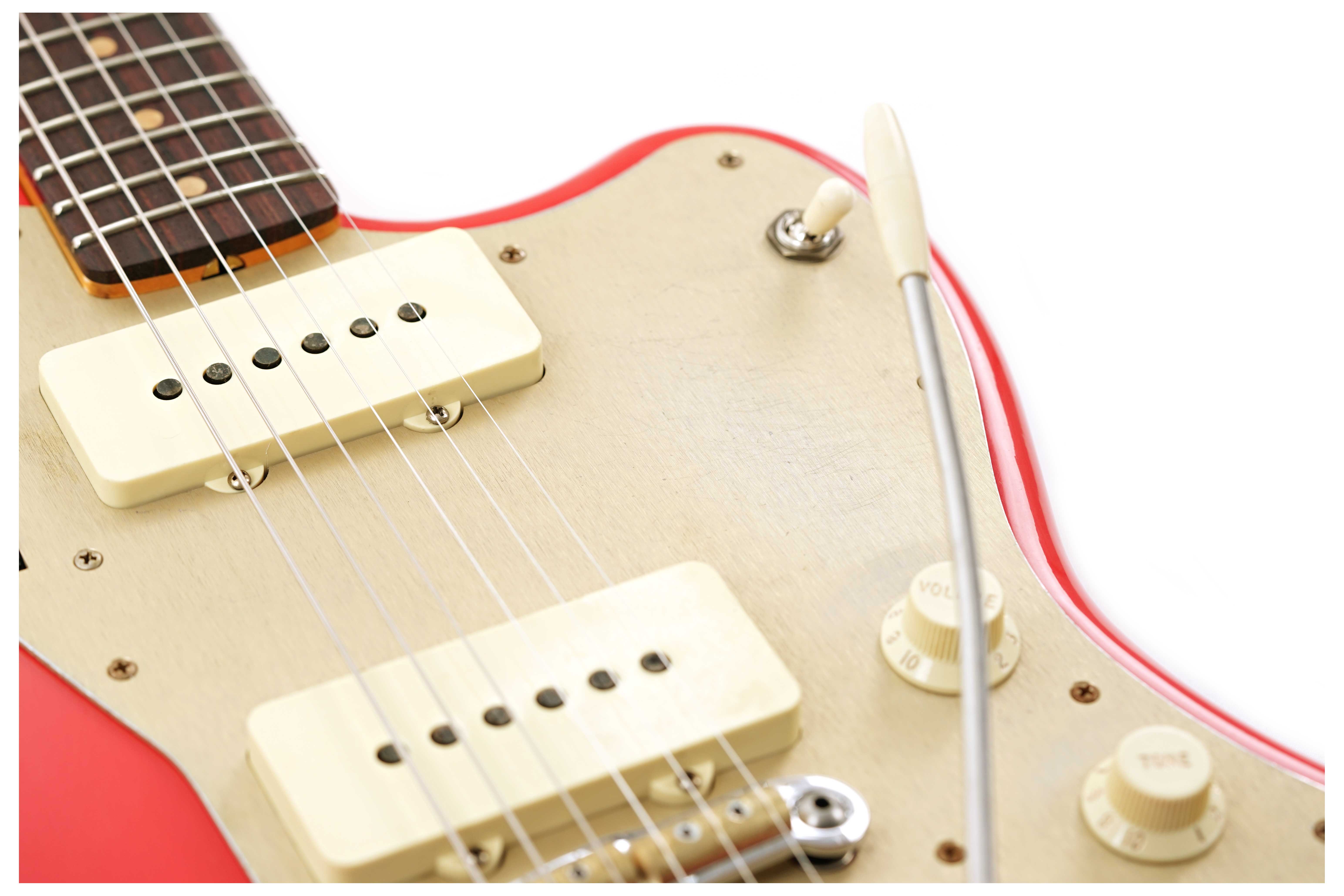 GUITARGUITAR Fender Custom Shop 1959 250k Jazzmaster Journeyman Relic Fiesta Red guitarguitar spec #CZ574567