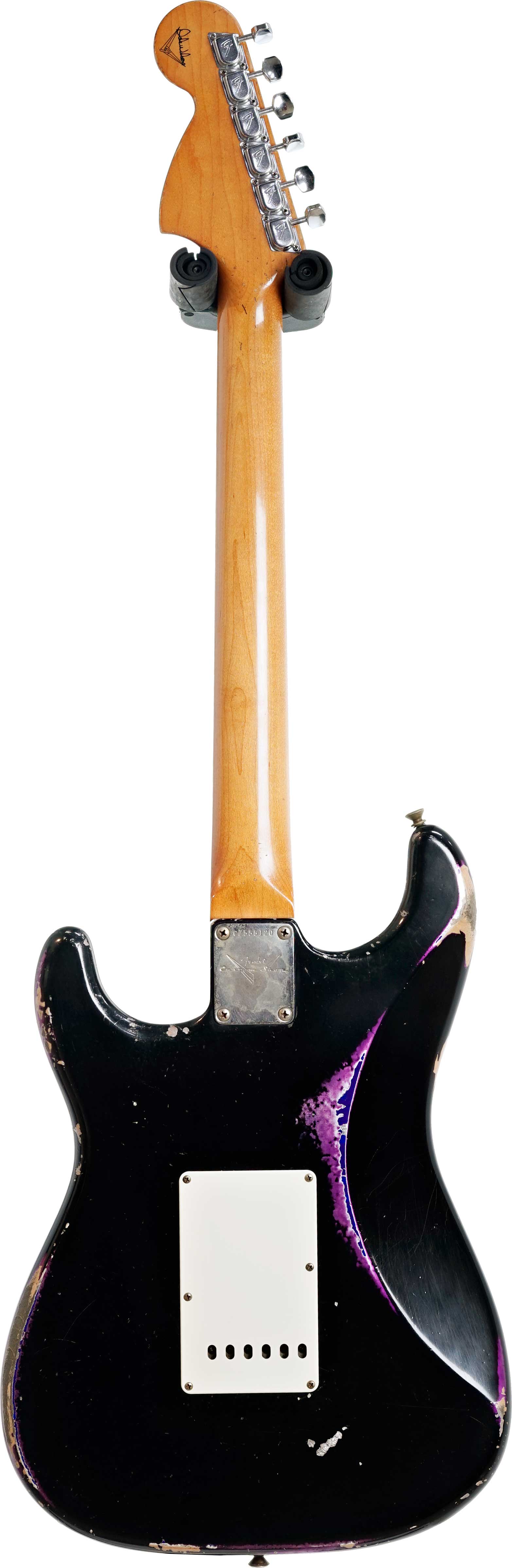 GUITARGUITAR Fender Custom Shop '69 Stratocaster Relic Black Over Purple Paisley Maple Fingerboard Masterbuilt by Dale Wilson (Pre-Owned)