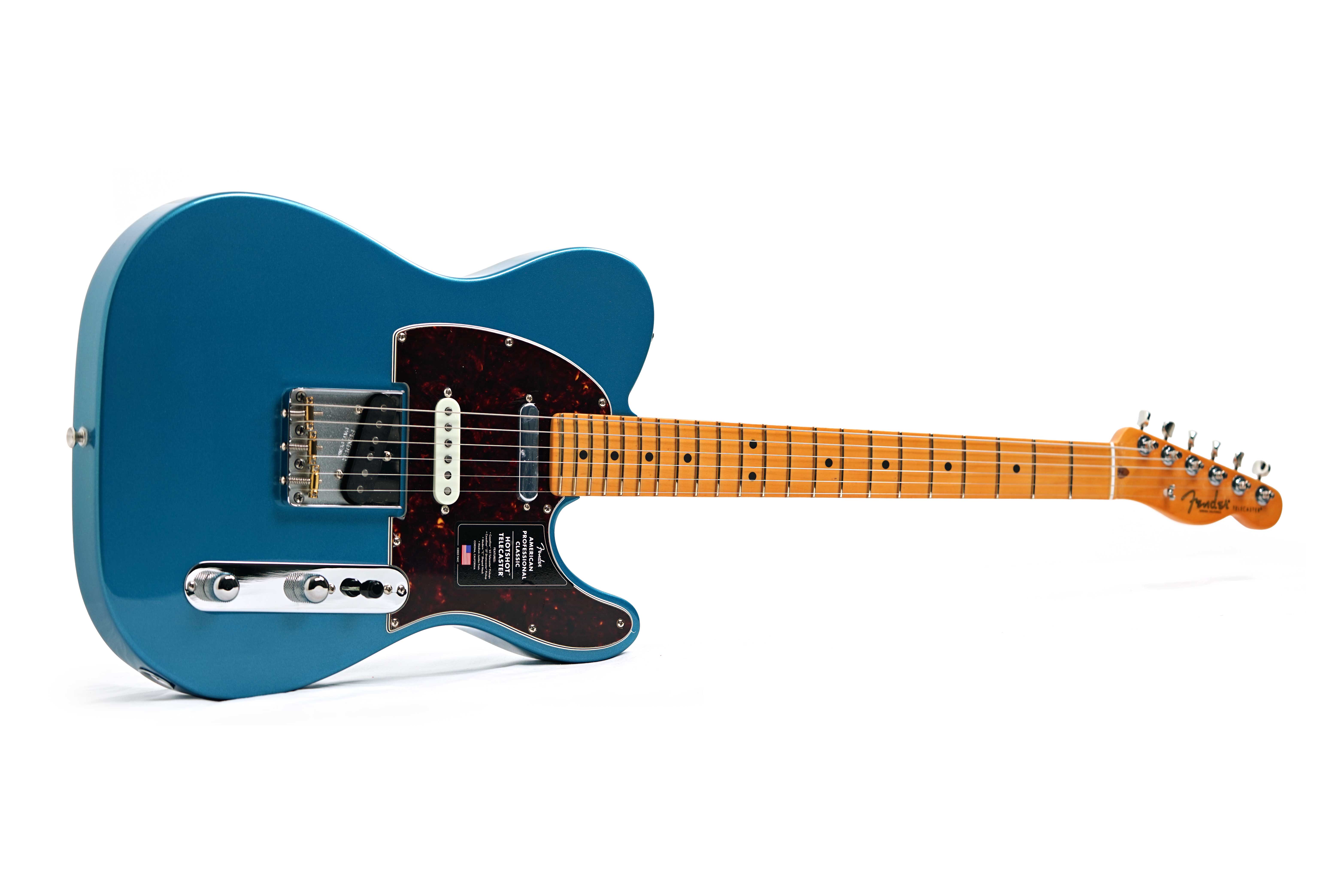 GUITARGUITAR Fender American Professional Classic Hotshot Telecaster SSS Faded Lake Placid Blue Maple Fingerboard #US25101882