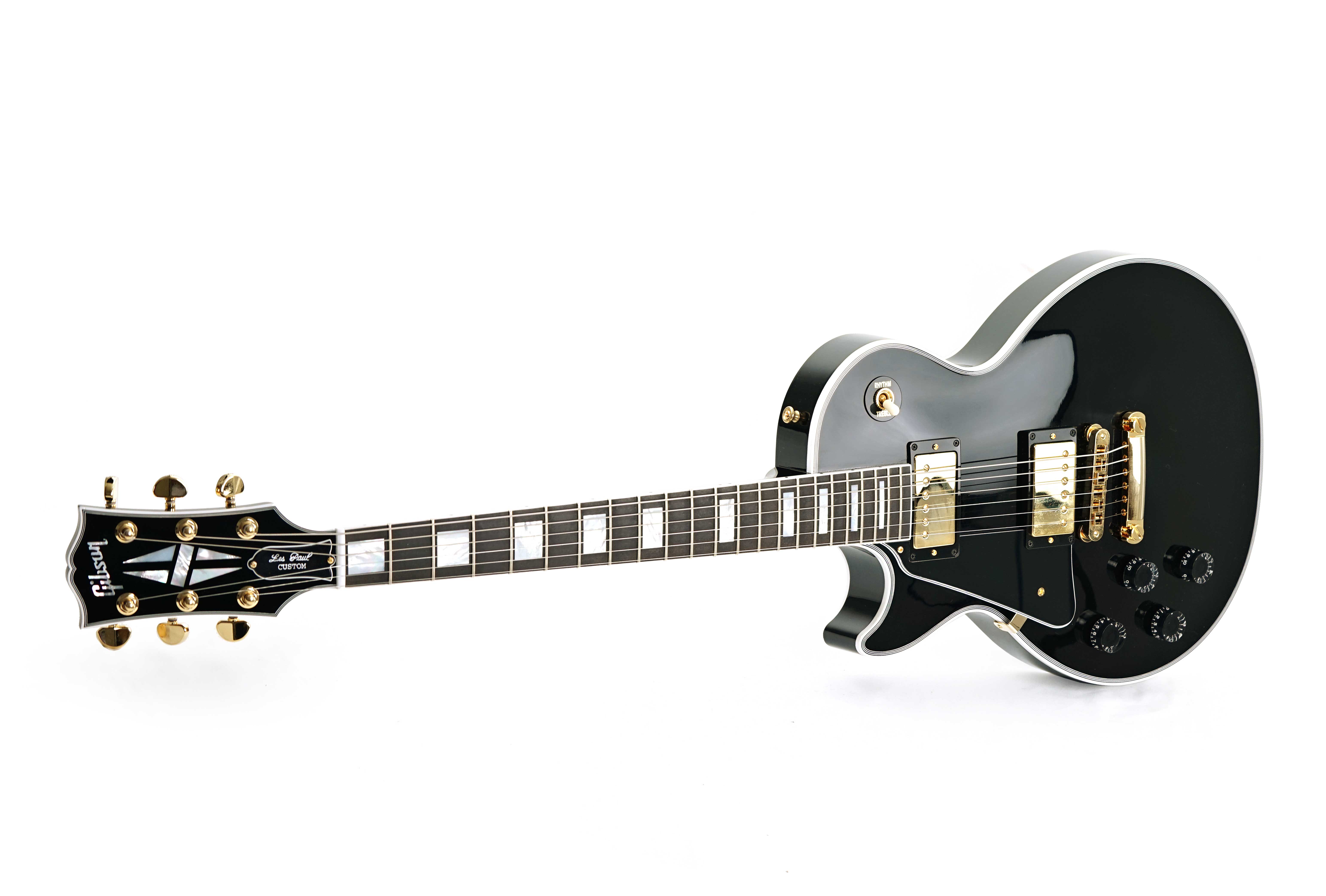 GUITARGUITAR Gibson Custom Shop Les Paul Custom Ebony Fingerboard Gloss Left Handed #CS402800