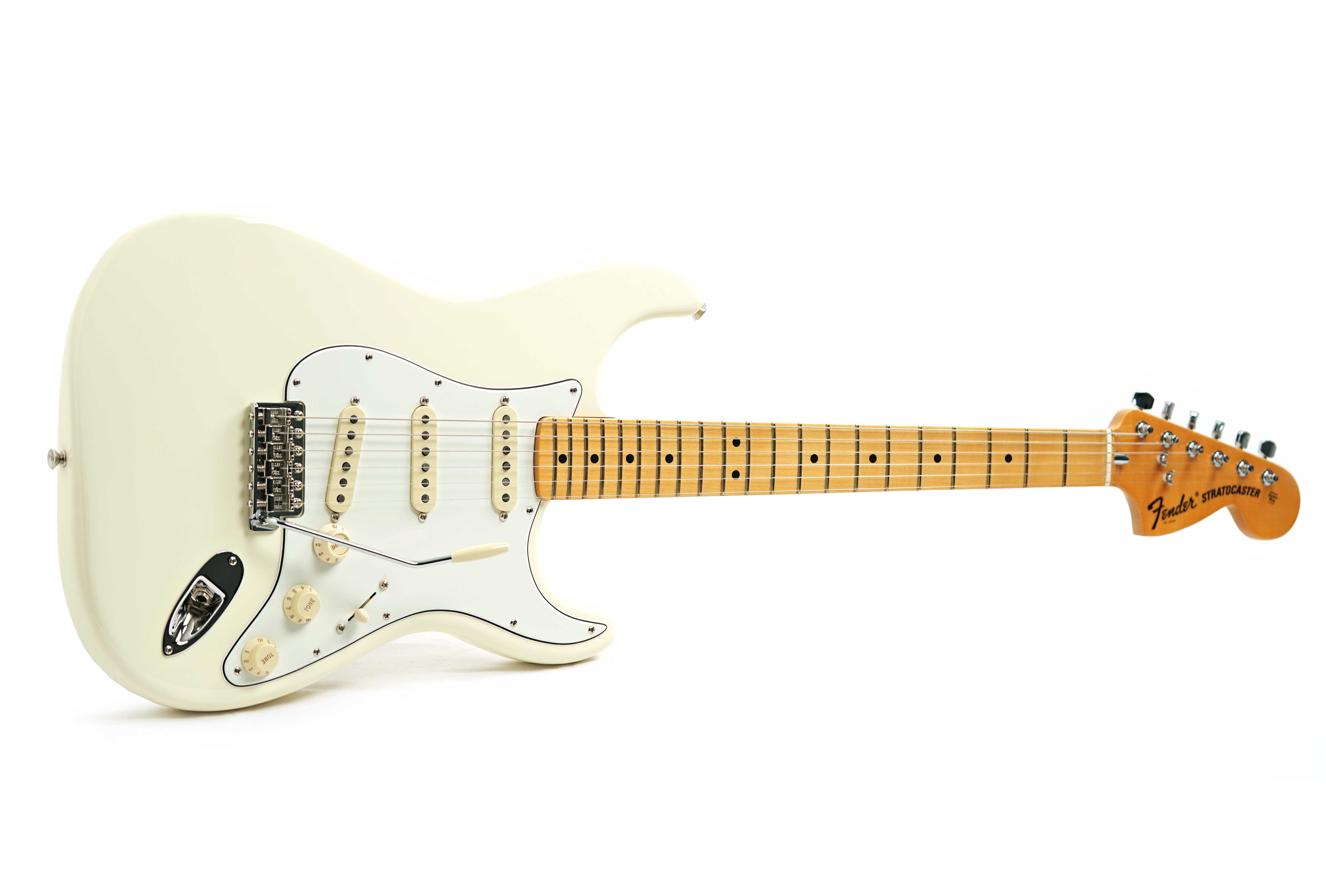 GUITARGUITAR Fender guitarguitar Exclusive American Vintage II 73 Stratocaster Maple Fingerboard Olympic White #V16255