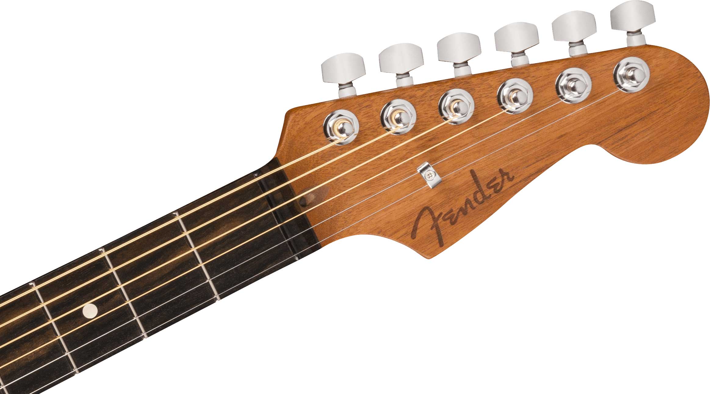 GUITARGUITAR Fender American Acoustasonic Jazzmaster All-Mahogany Ebony Fingerboard Bourbon Burst