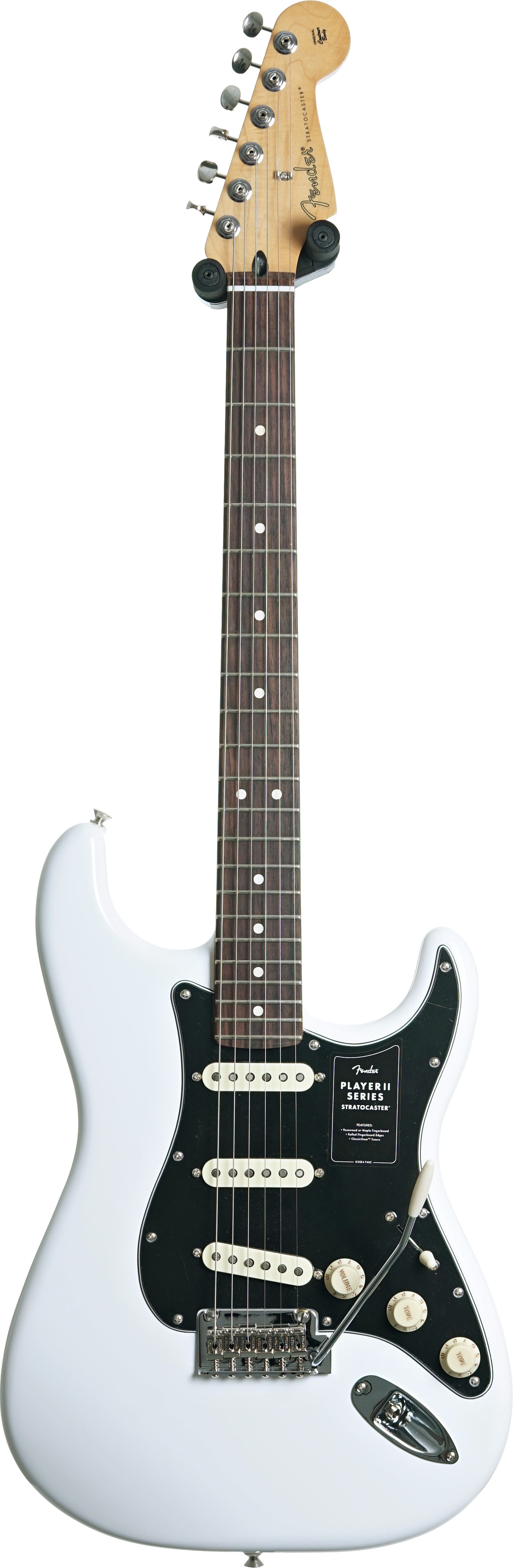 GUITARGUITAR Fender Player II Stratocaster Polar White Rosewood Fingerboard