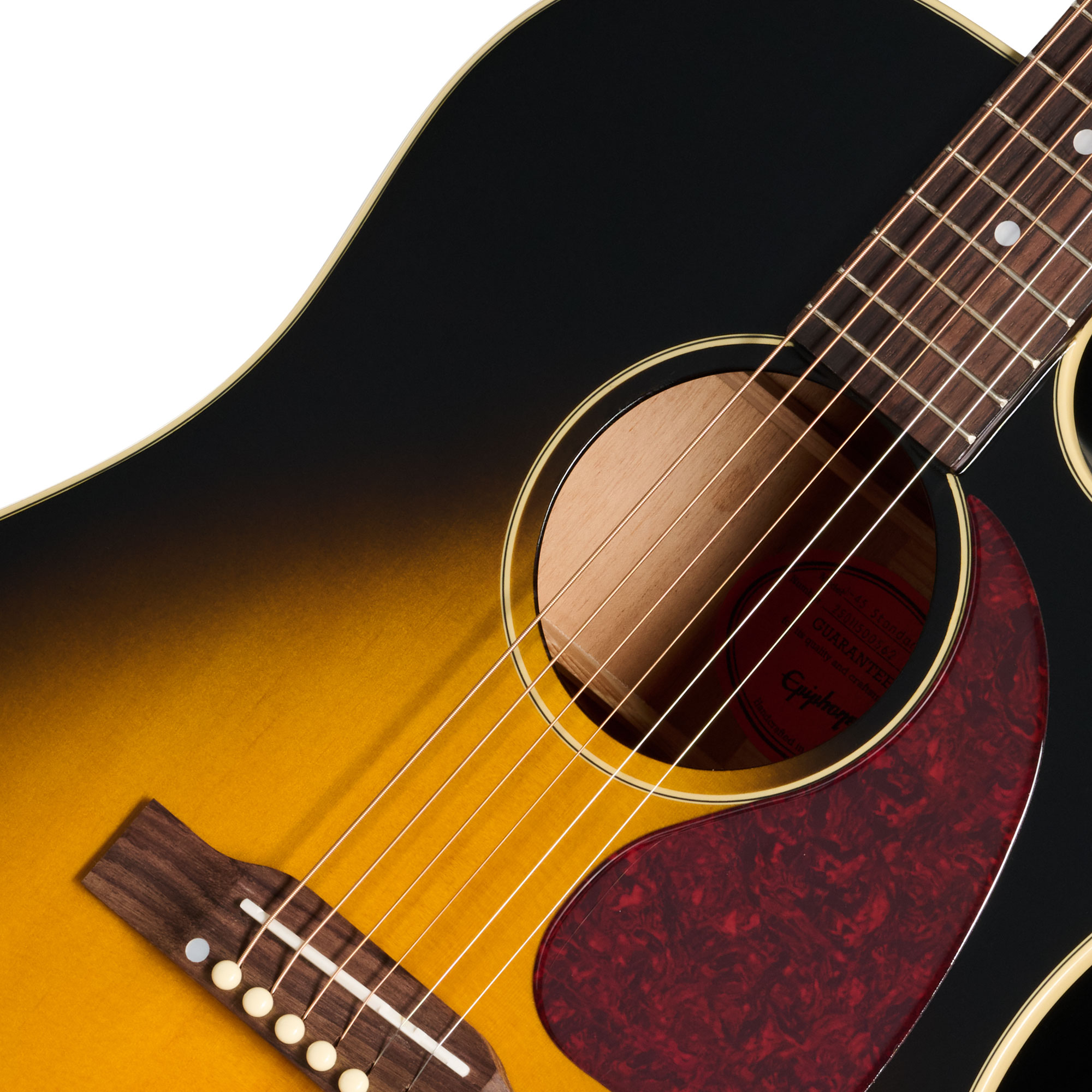 GUITARGUITAR Epiphone Inspired By Gibson J-45 Standard EC Vintage Sunburst