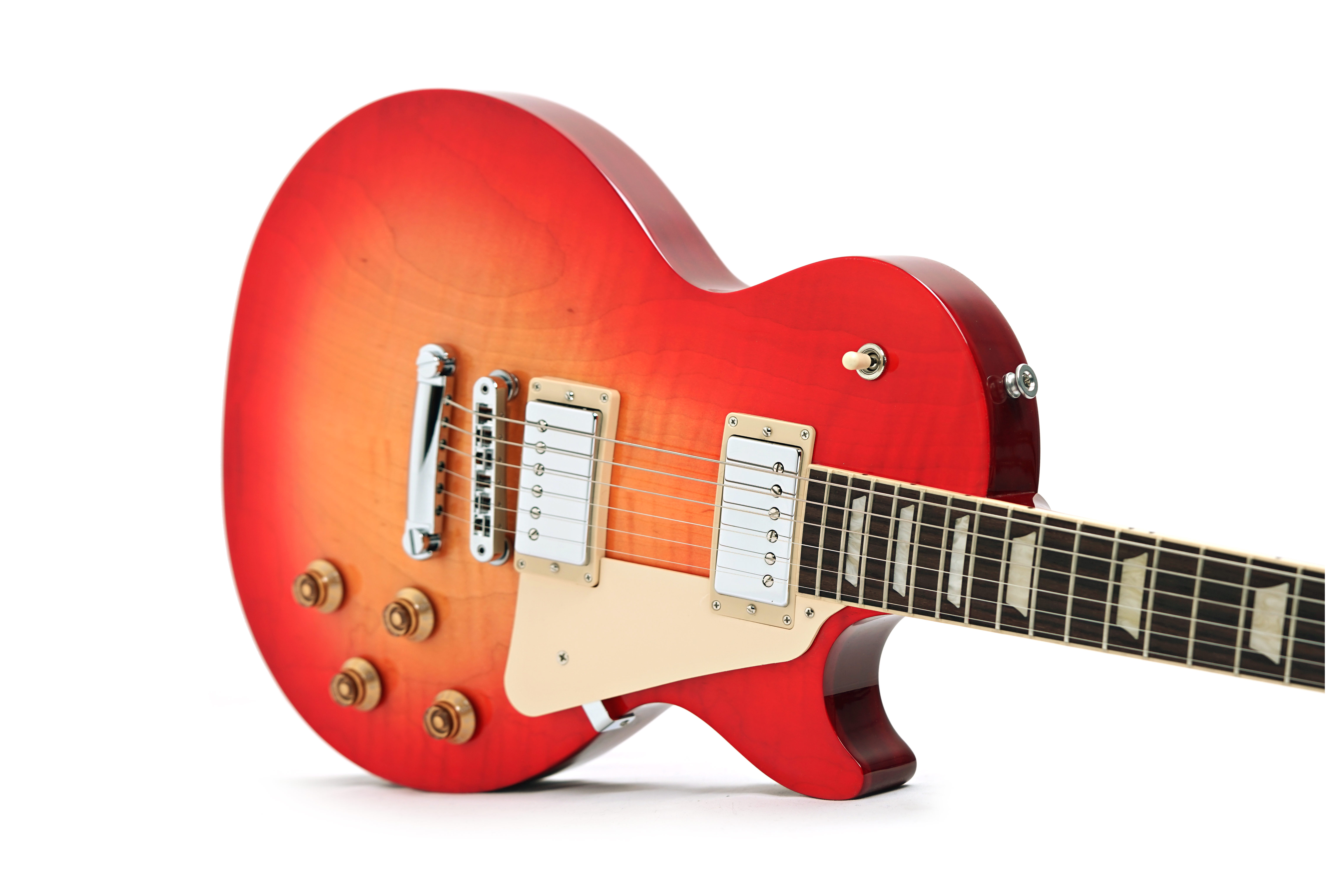 GUITARGUITAR Gibson Les Paul Studio Figured Washed Cherry Sunburst #208750301