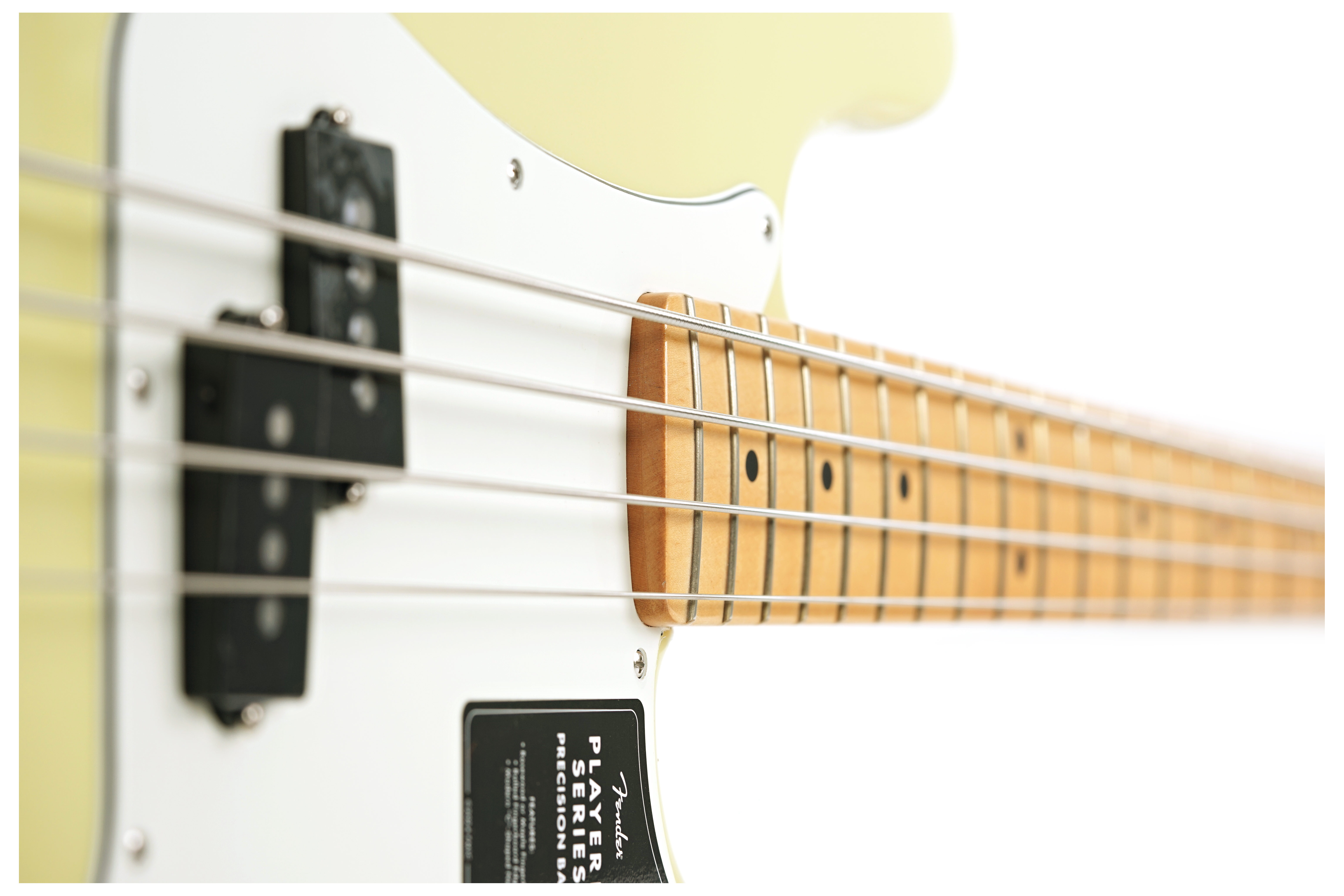 GUITARGUITAR Fender Player II Precision Bass Hialeah Yellow Maple Fingerboard