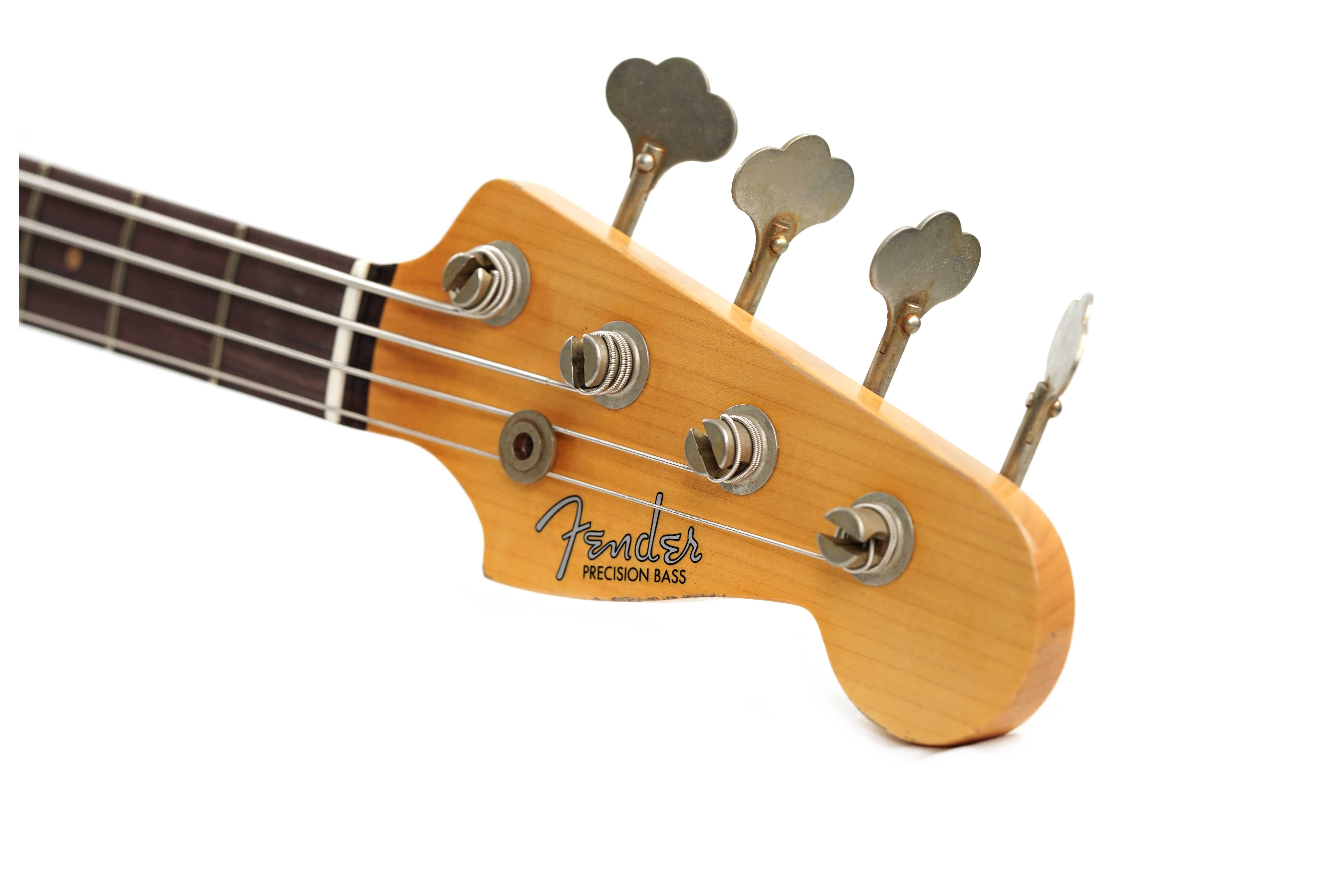 GUITARGUITAR Fender Custom Shop 64 Precision Bass Relic Aged Vintage White #CZ574241