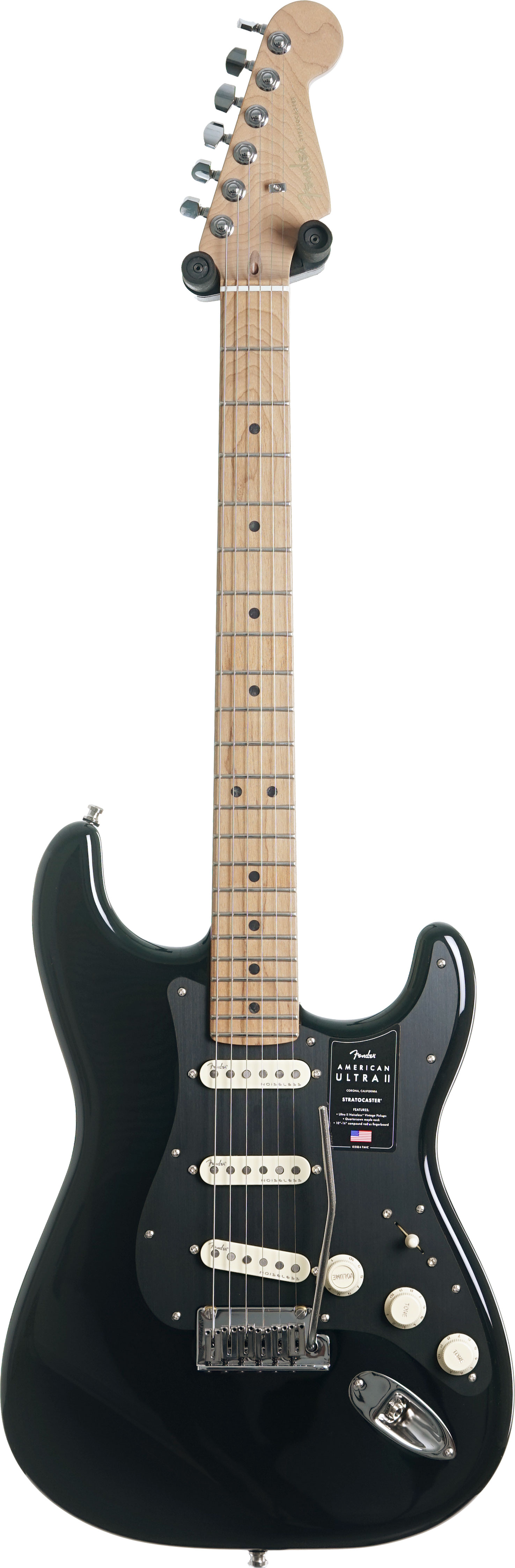 GUITARGUITAR Fender guitarguitar Exclusive Ultra II Stratocaster Roasted Maple Fingerboard Black