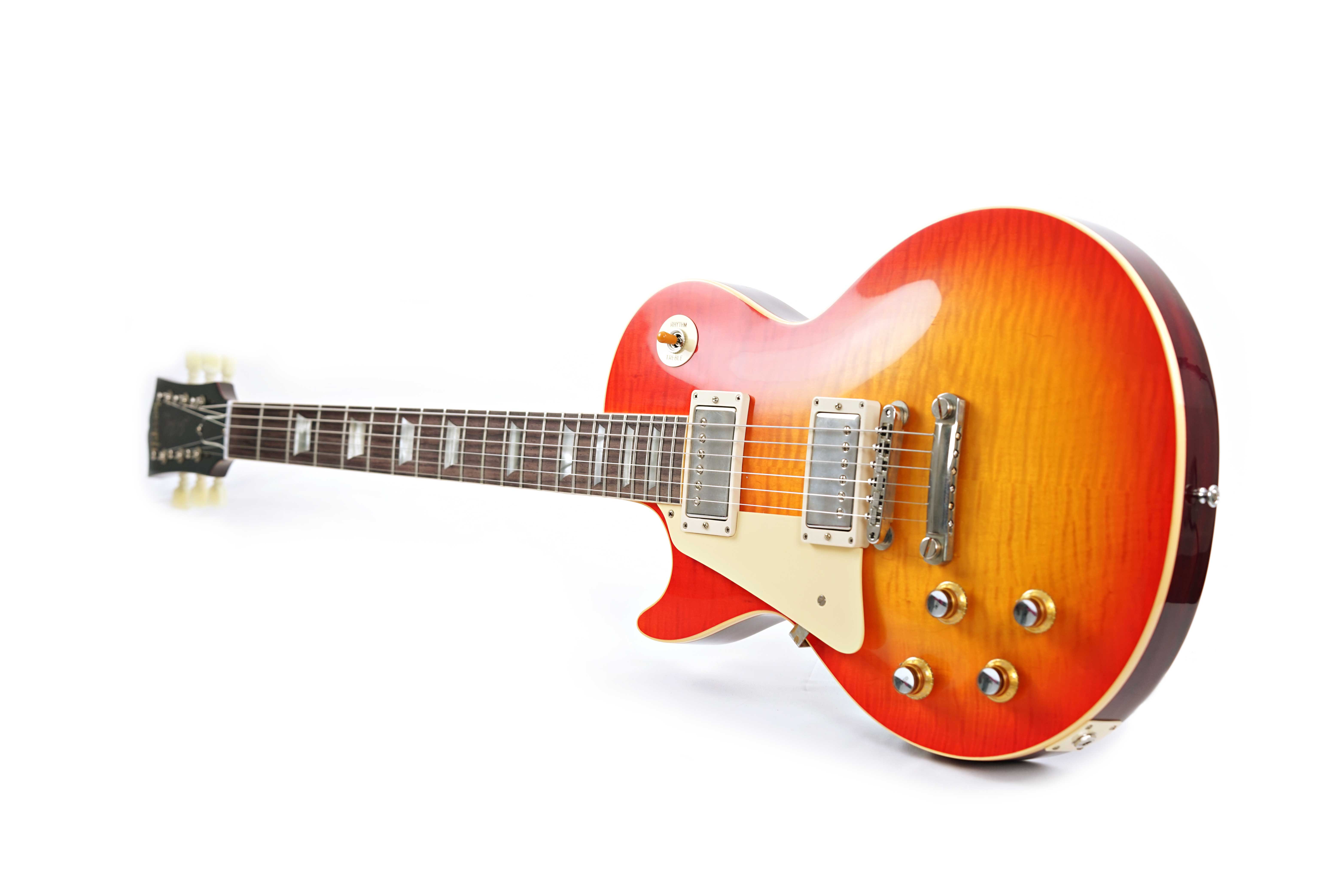 GUITARGUITAR Gibson Custom Shop 1960 Les Paul Standard Reissue VOS Tangerine Burst Left Handed #04232
