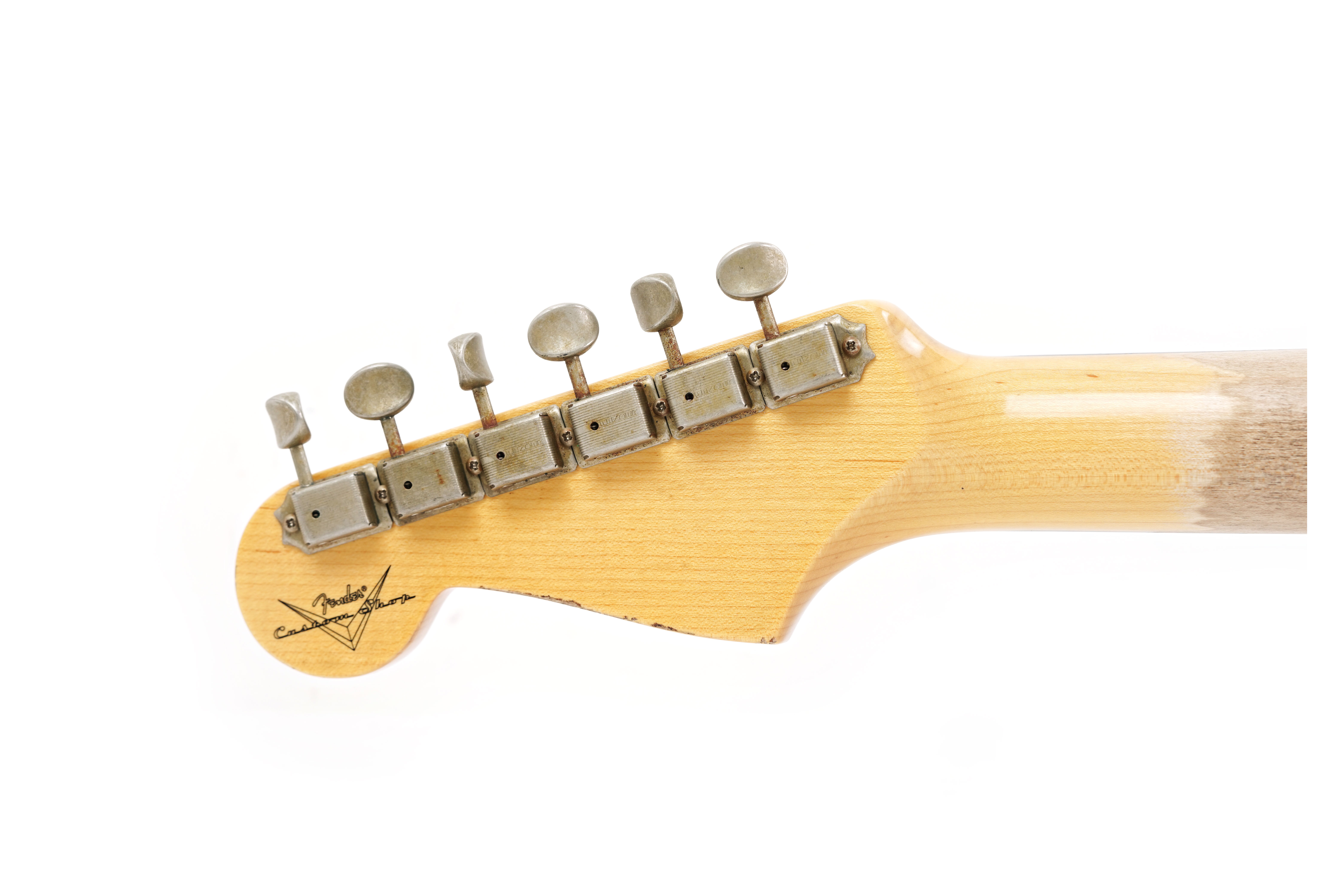 GUITARGUITAR Fender Custom Shop 1959 Collection Stratocaster Journeyman Relic Shell Pink Rosewood Fingerboard #CZ587030