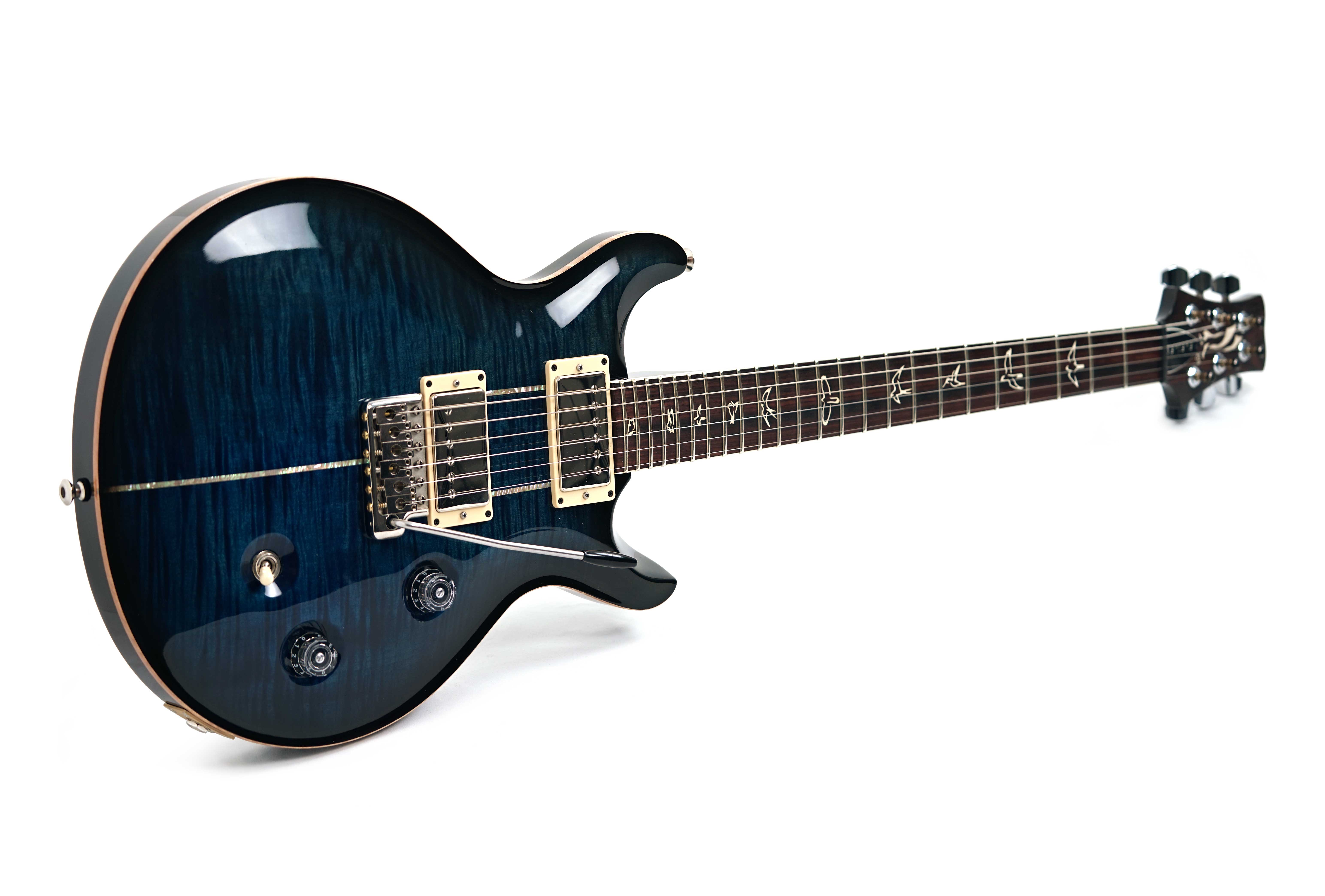 GUITARGUITAR PRS Santana 25th Anniversary Sapphire Smokeburst 10 Top (Pre-Owned)