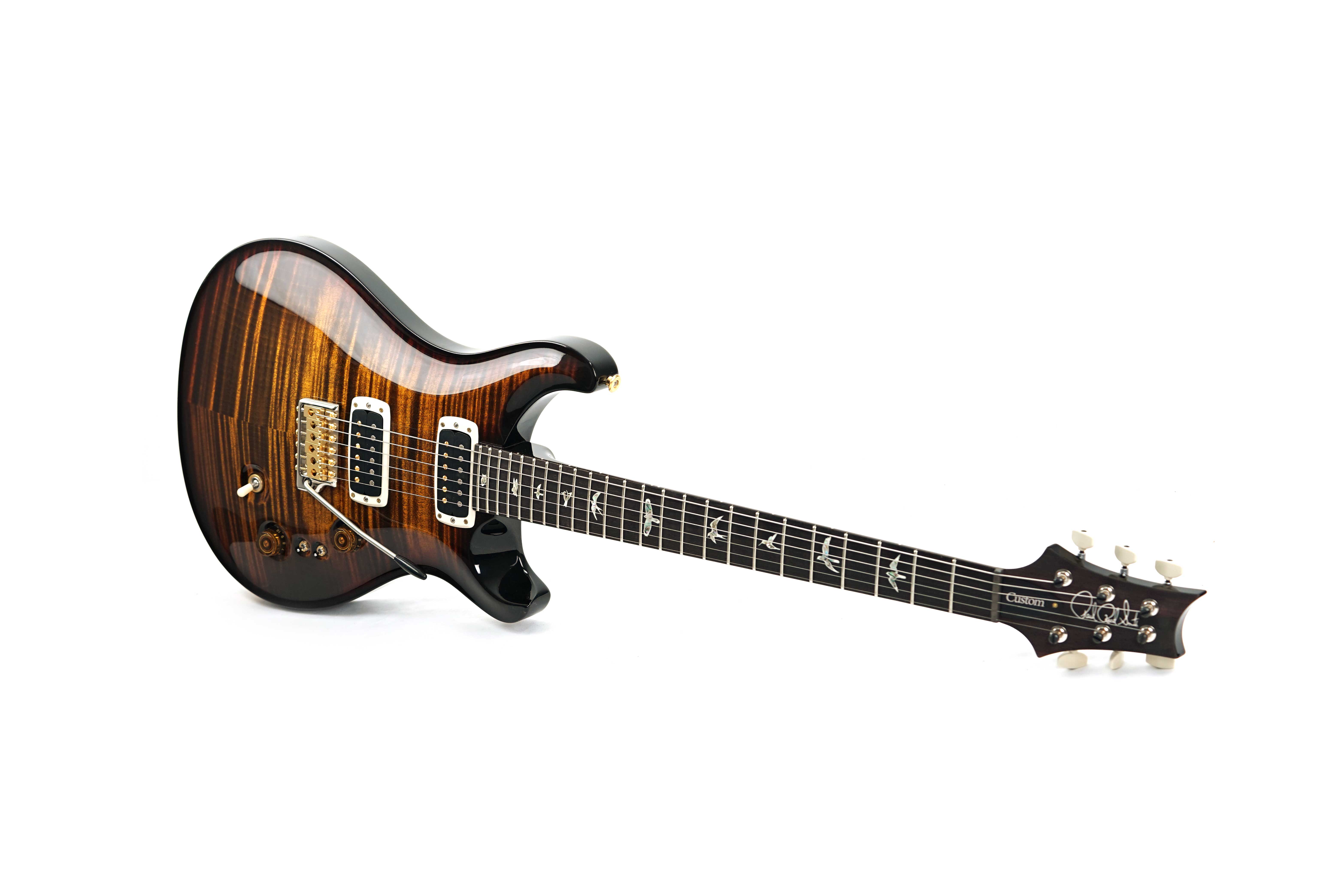 GUITARGUITAR PRS Custom 24-08 10 Top Black Goldburst #0388210
