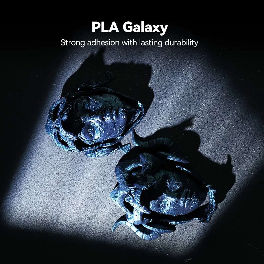 SUNLU PLA Galaxy 1KG, Color-Shifting PLA Esthenic Filament, Sparkling Ultrafine Pearlescent Powder