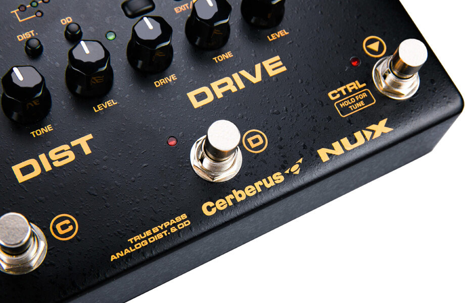 GUITARGUITAR NUX Cerberus Guitar Multi Effects Pedal