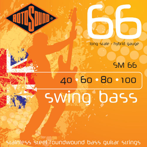 GUITARGUITAR Rotosound SM66 40-100 Swing Bass