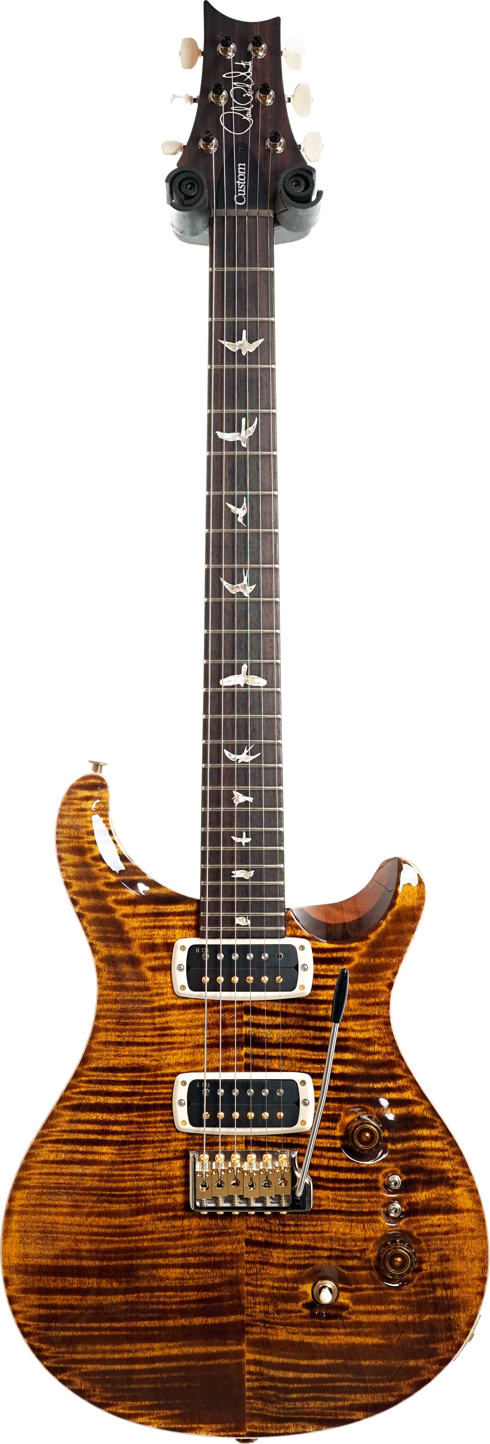 GUITARGUITAR PRS Custom 24-08 Yellow Tiger 10 Top #0407406