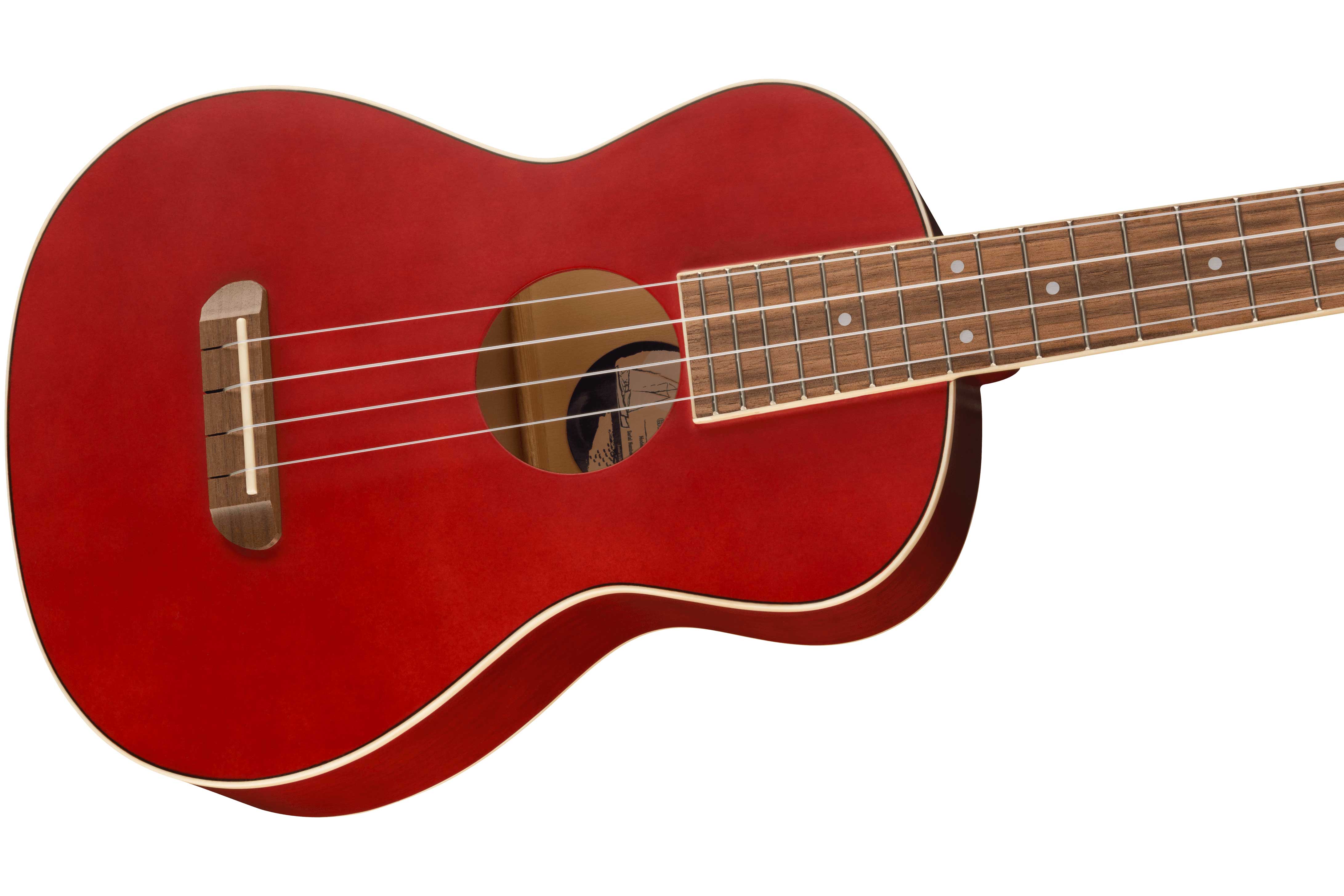 GUITARGUITAR Fender Avalon Tenor Ukulele Cherry