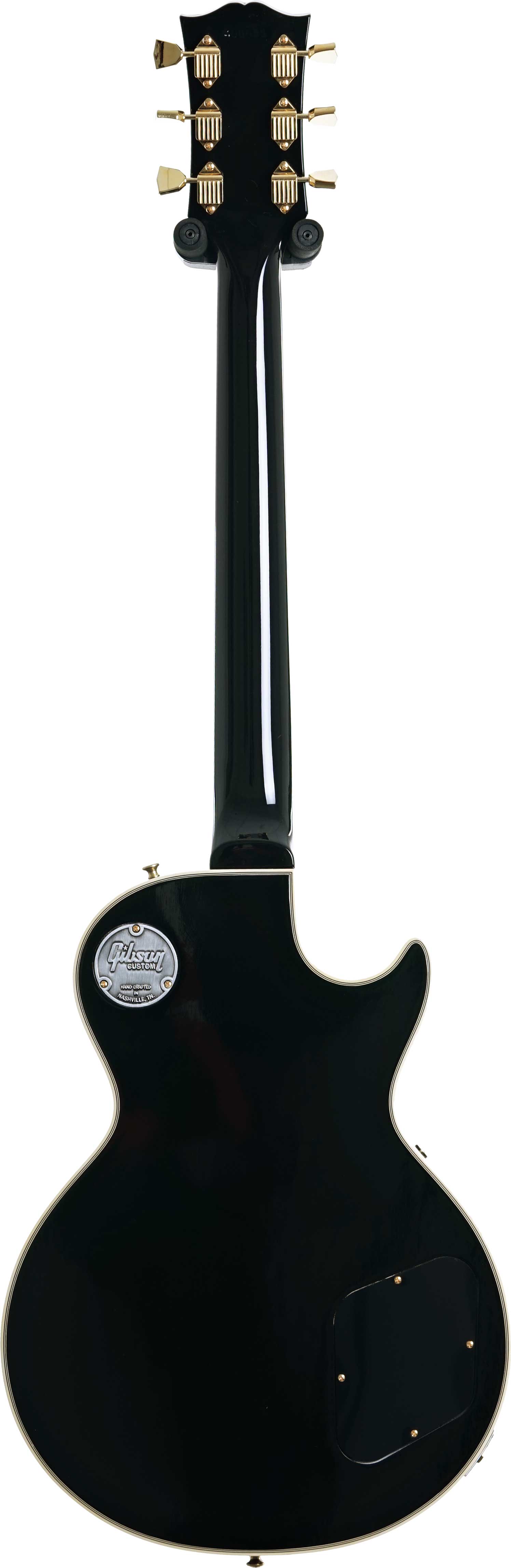 GUITARGUITAR Gibson Custom Shop 1968 Les Paul Custom Reissue Gloss Ebony Left Handed #408638