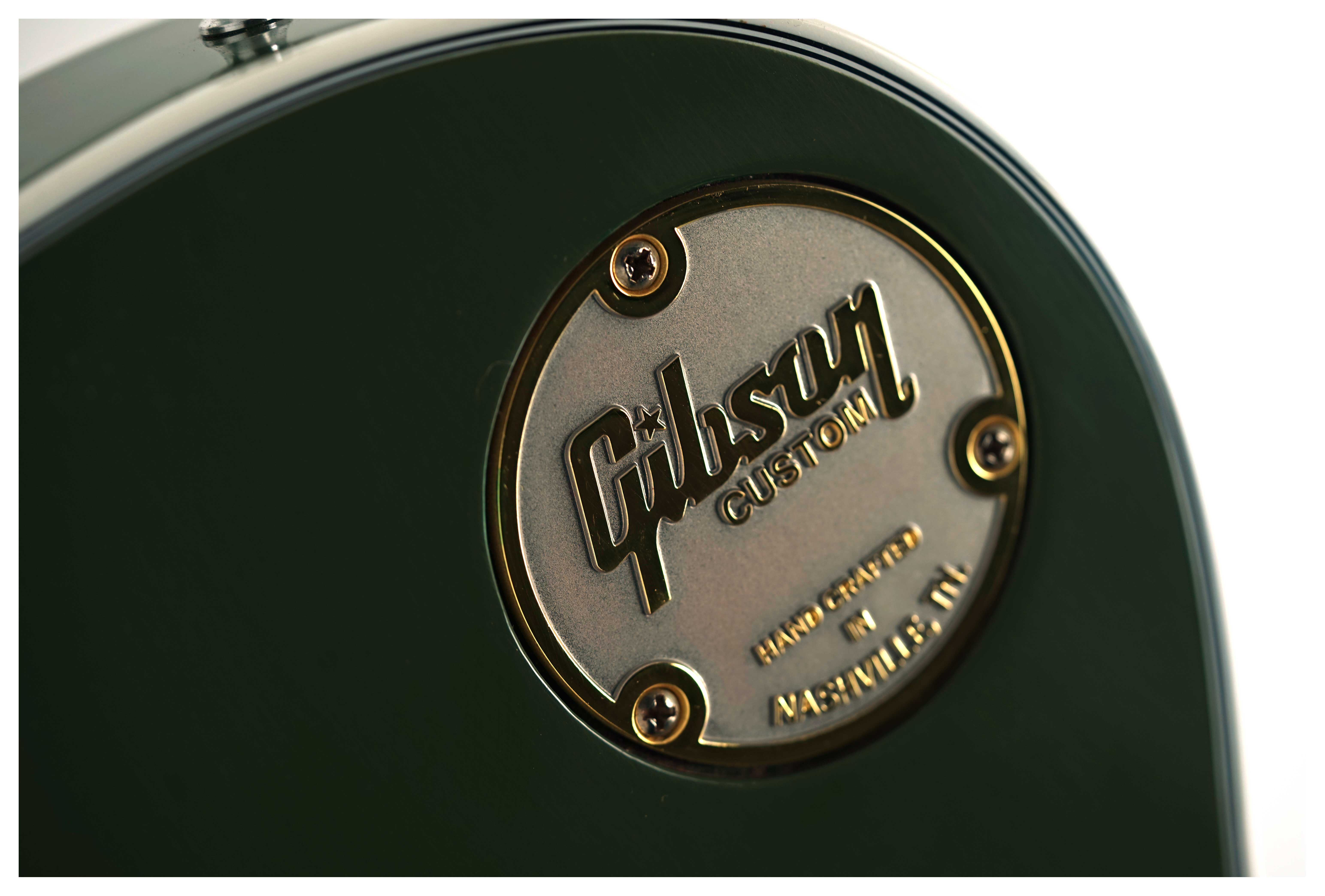GUITARGUITAR Gibson Custom Shop Dealer Select 1968 Les Paul Custom VOS Olive Drab  #505928