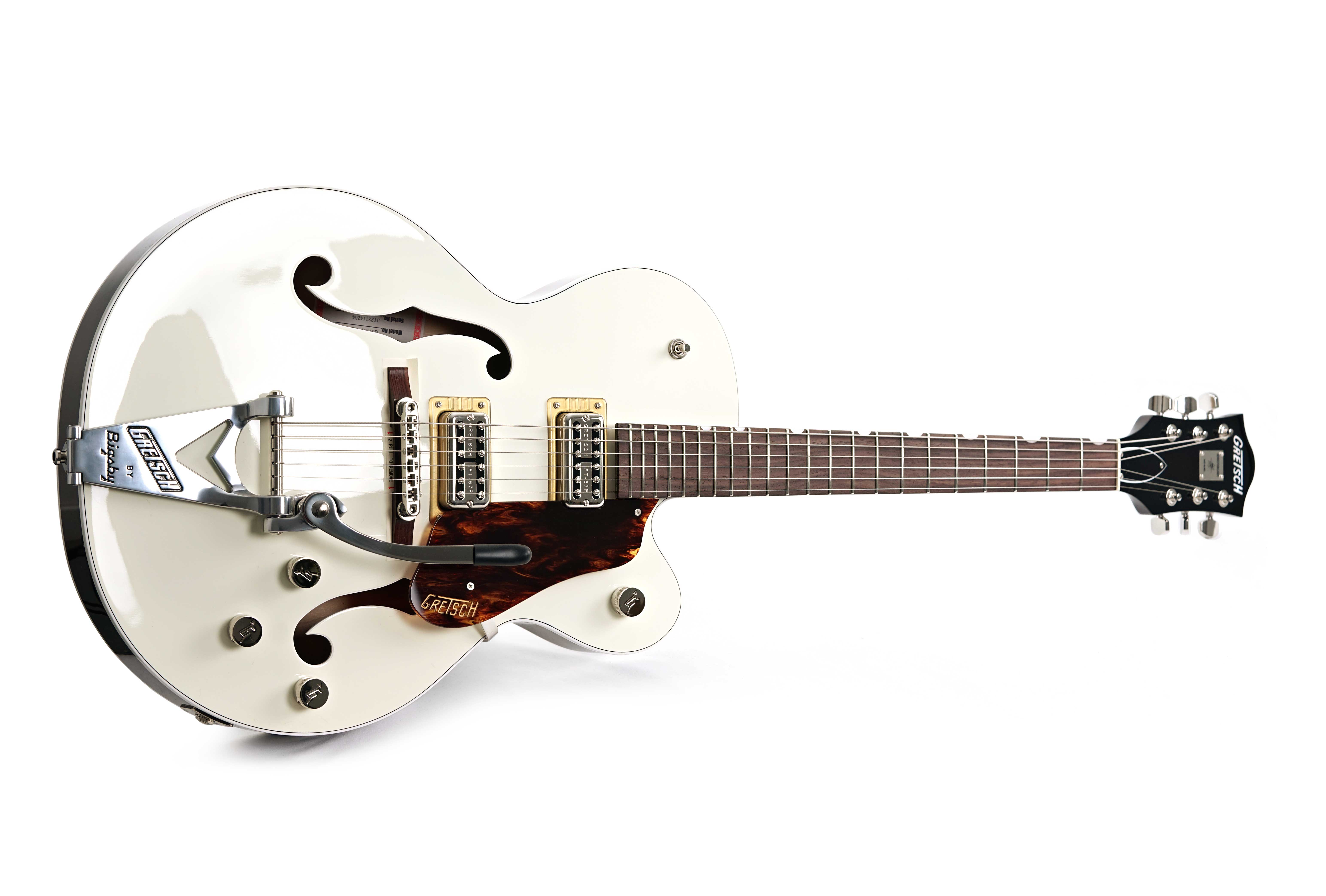 GUITARGUITAR Gretsch G6118T Players Edition Anniversary Two Tone Vintage White/Walnut Satin (Nearly New) #JT23114264