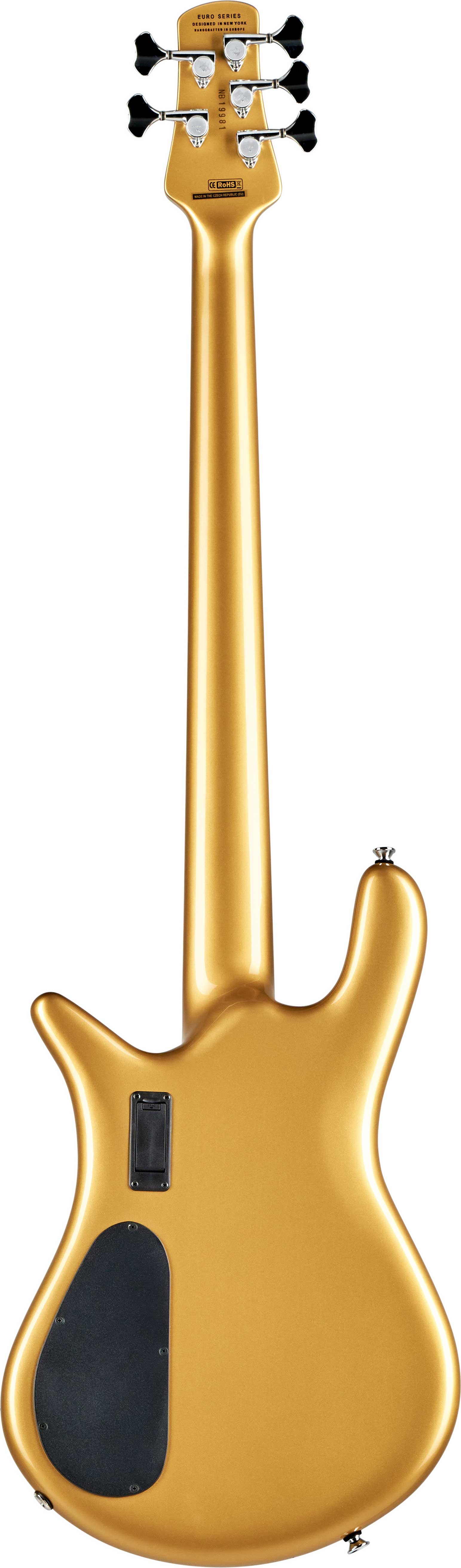 GUITARGUITAR Spector Euro 5 Classic - Solid Metallic Gold Gloss