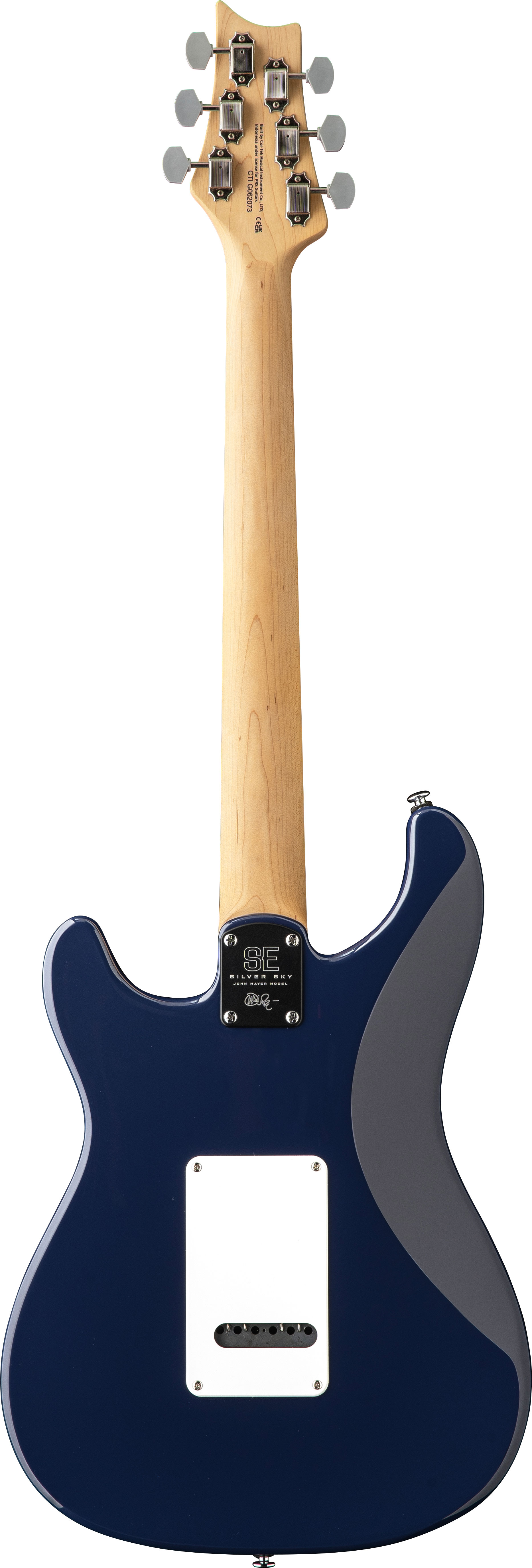 GUITARGUITAR PRS SE Silver Sky Trad Blue Rosewood Fingerboard