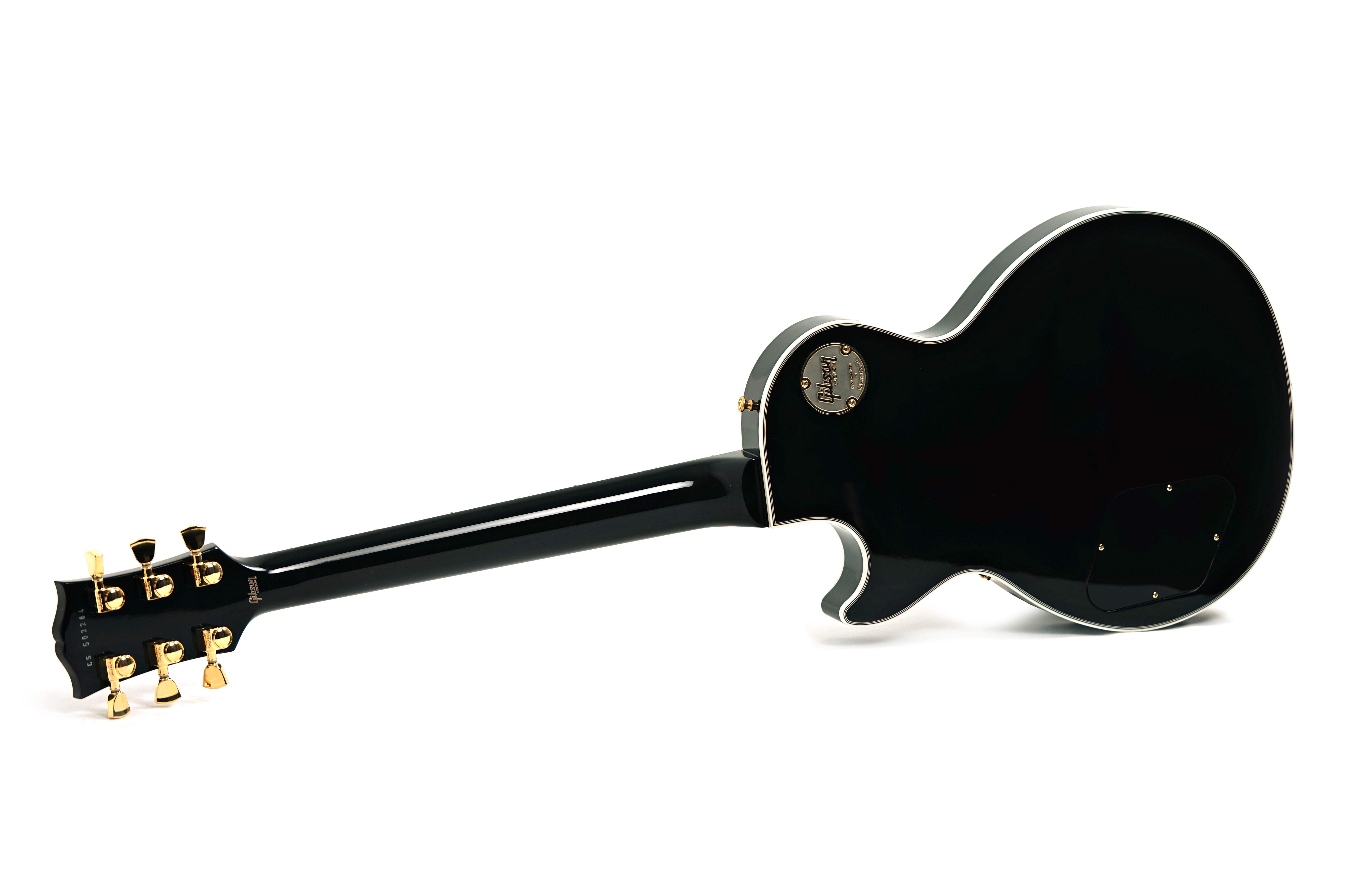 GUITARGUITAR Gibson Custom Shop Dealer Select Les Paul Custom Trans Black #CS502284