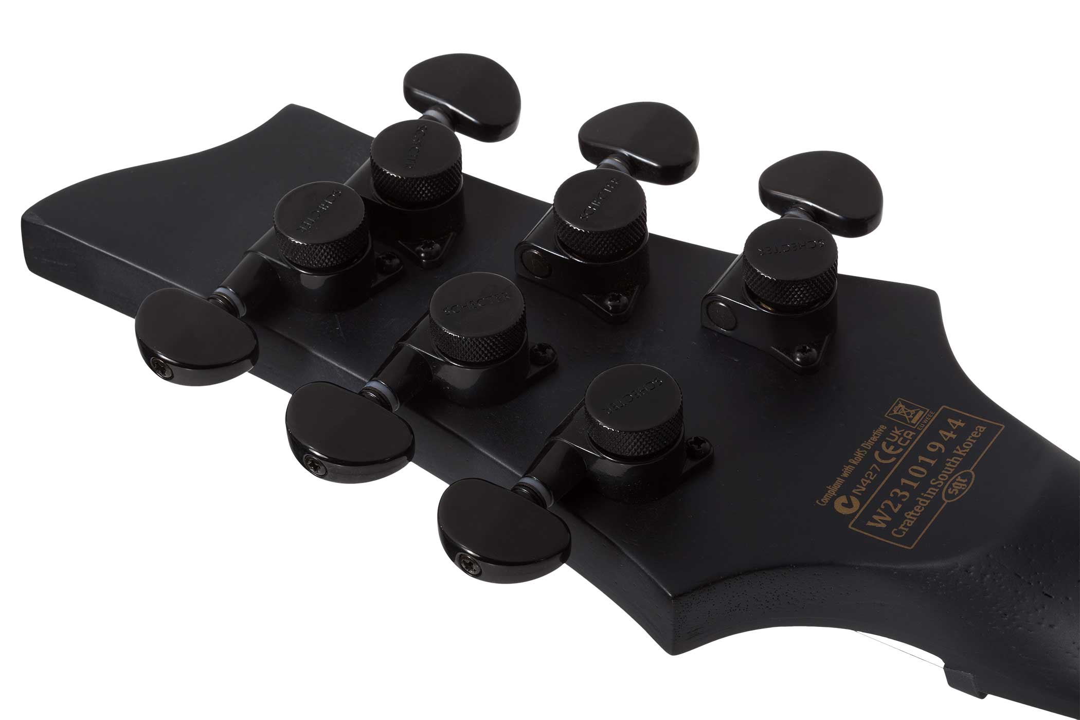 GUITARGUITAR Schecter PT Black Ops Satin Black Open Pore