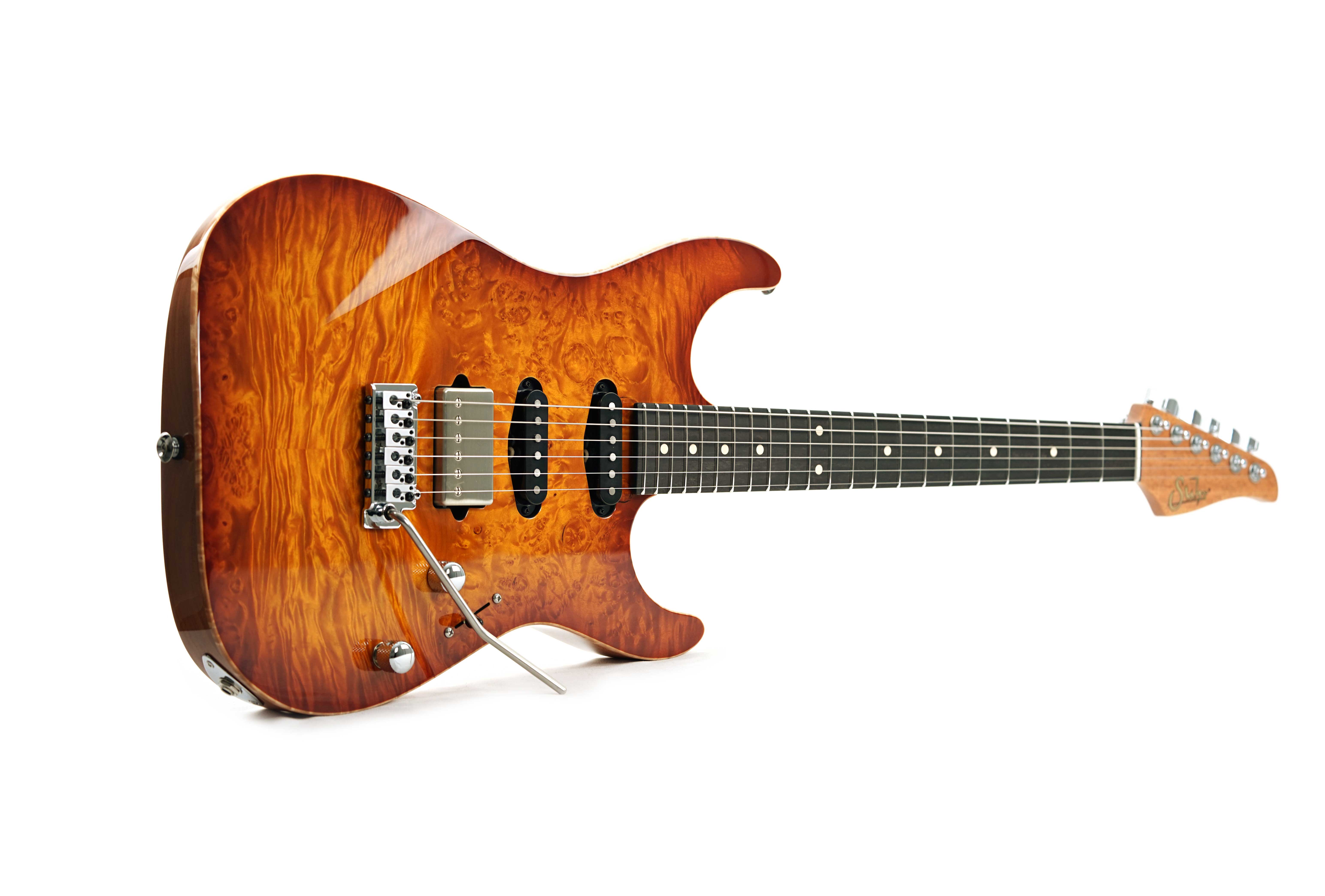GUITARGUITAR Suhr Custom Standard Quilt Top Iced Tea Burst