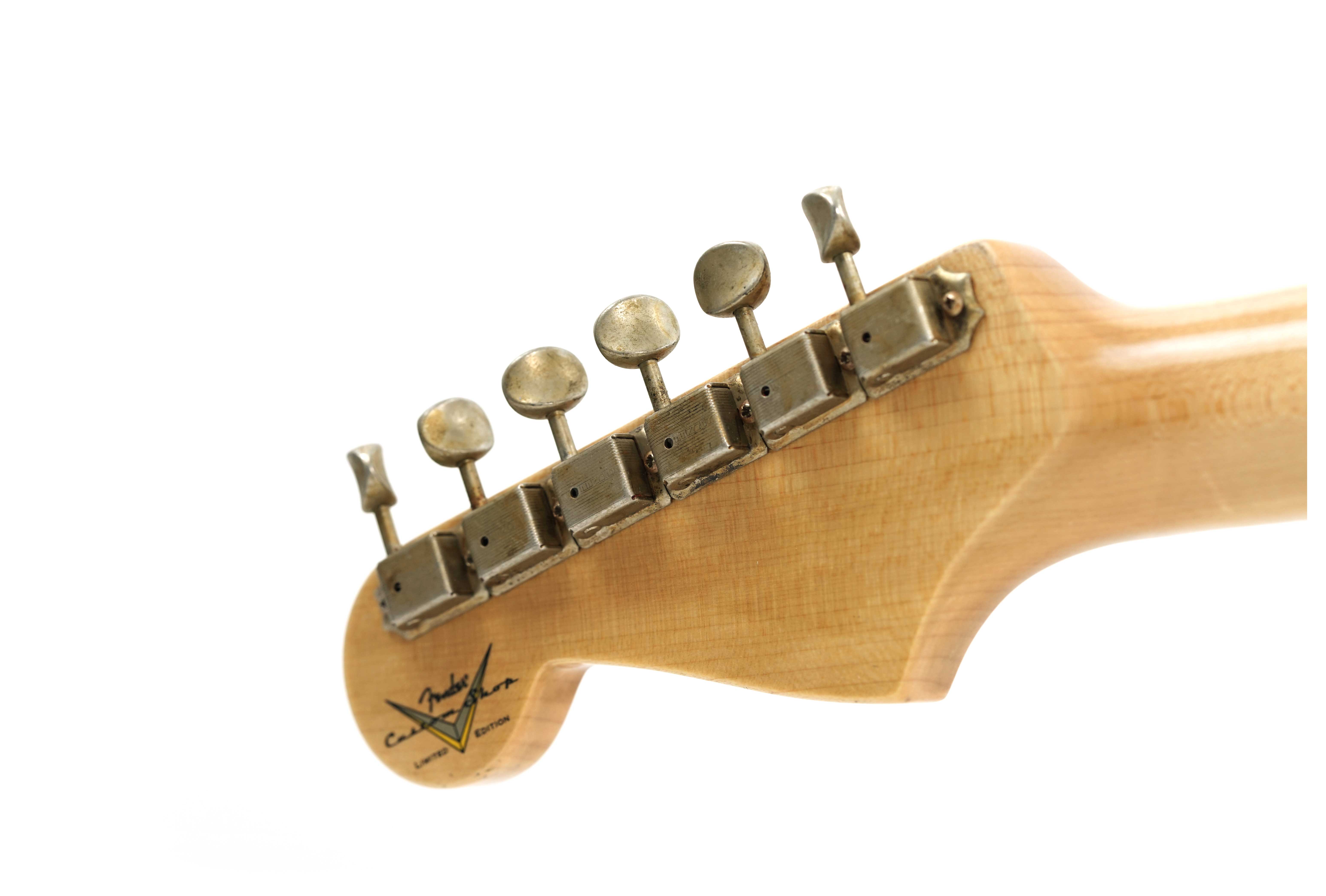 GUITARGUITAR Fender Custom Shop Limited Edition 1965 Stratocaster Journeyman Relic Aged Firemist Silver #CZ583933