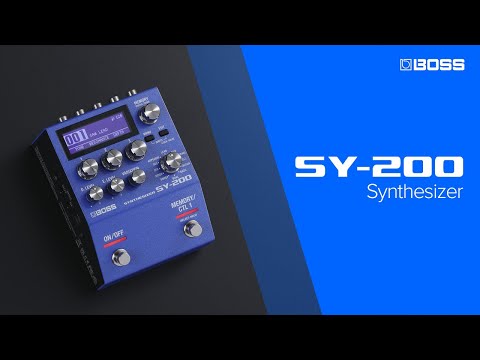 GUITARGUITAR BOSS SY-200 Guitar Synthesizer