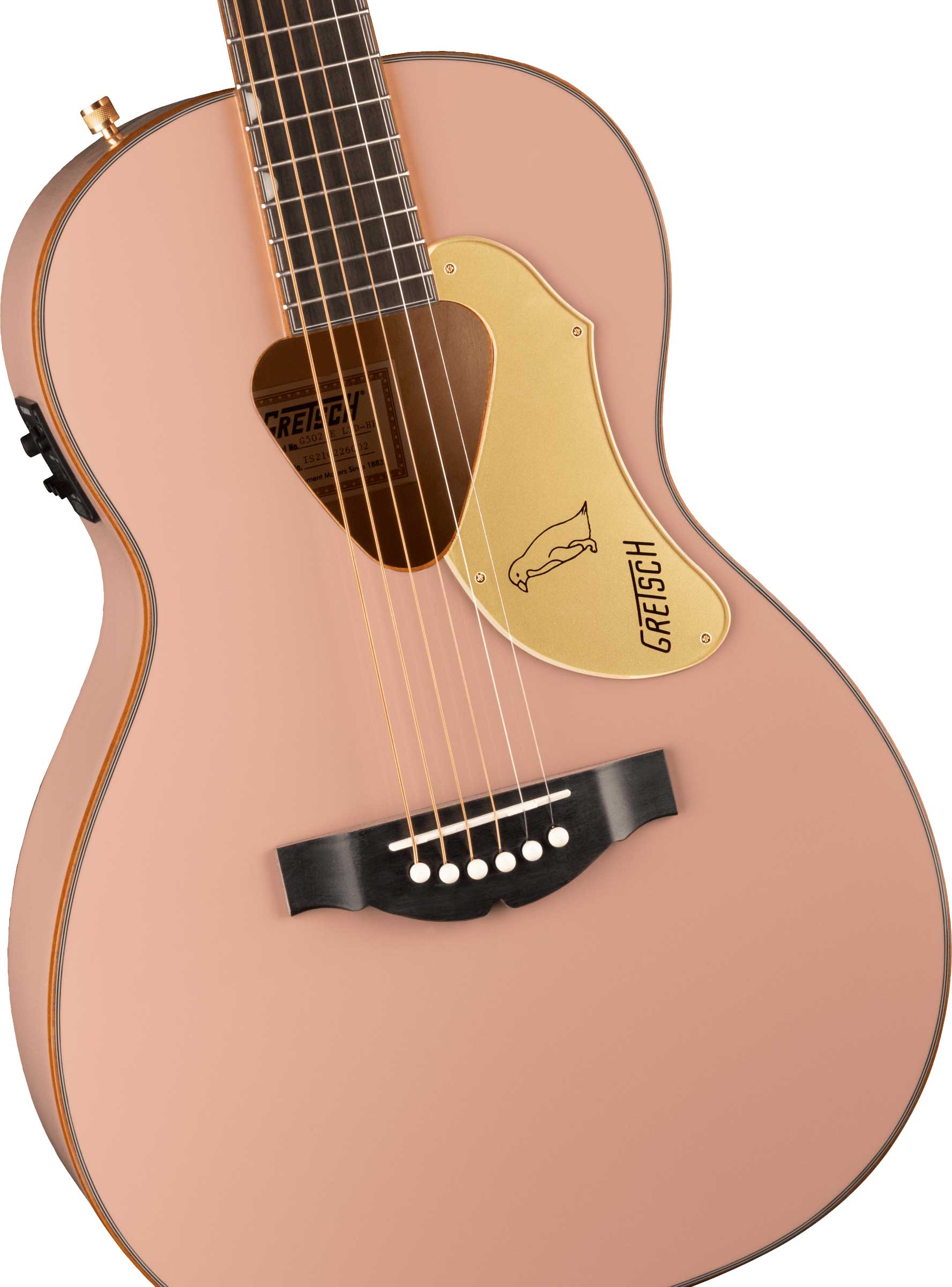 GUITARGUITAR Gretsch G5021E Rancher Penguin Parlor Shell Pink