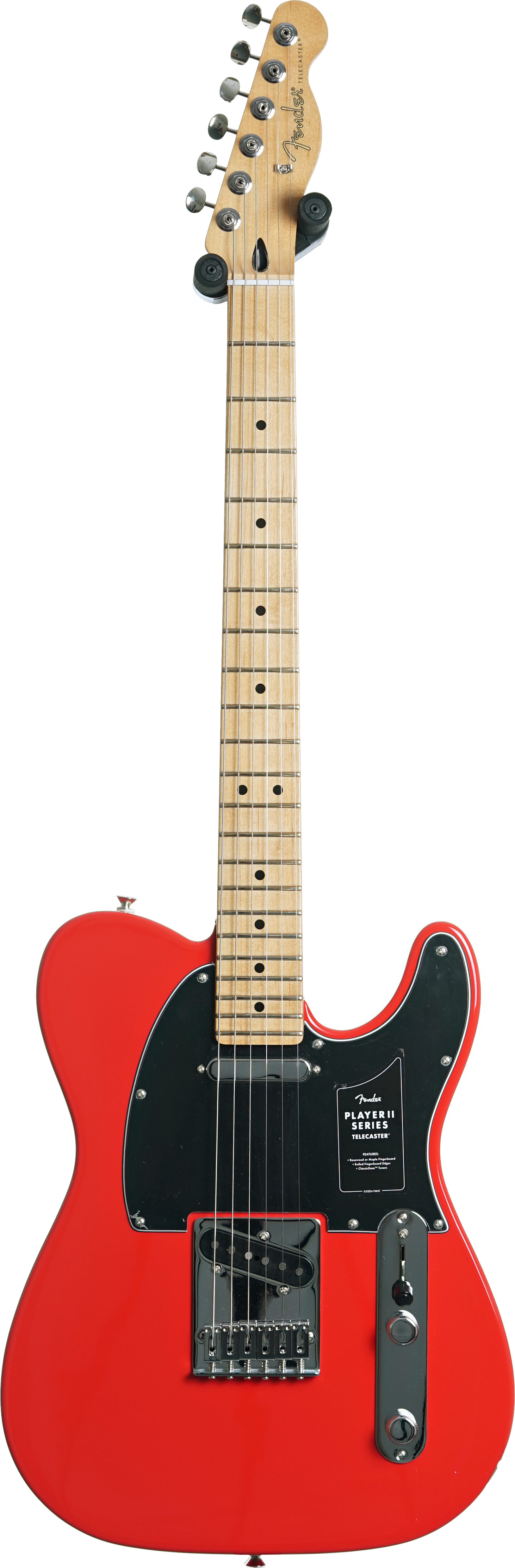 GUITARGUITAR Fender Player II Telecaster Coral Red Maple Fingerboard