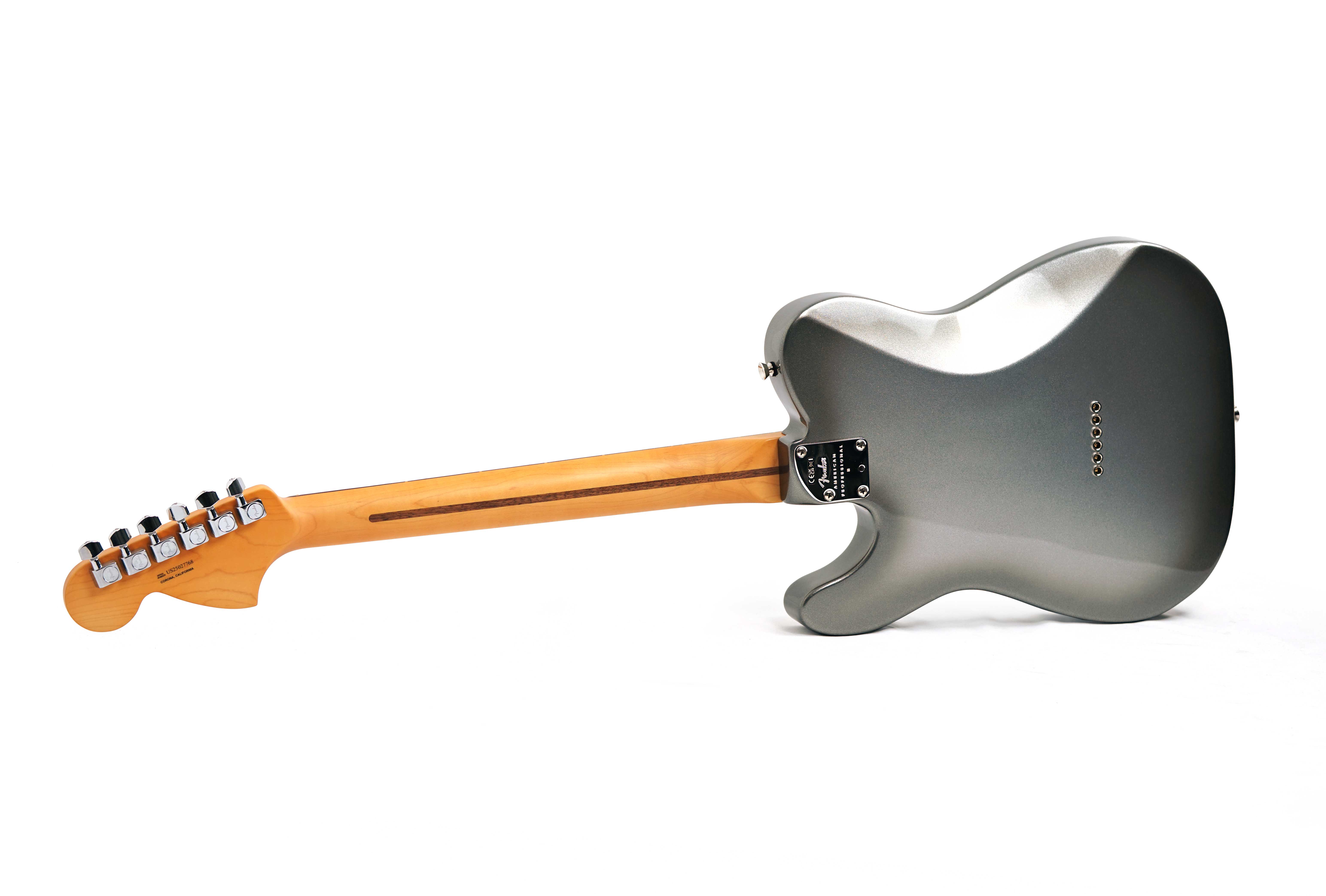 GUITARGUITAR Fender American Professional II Telecaster Deluxe Mercury Rosewood Fingerboard #US25027768