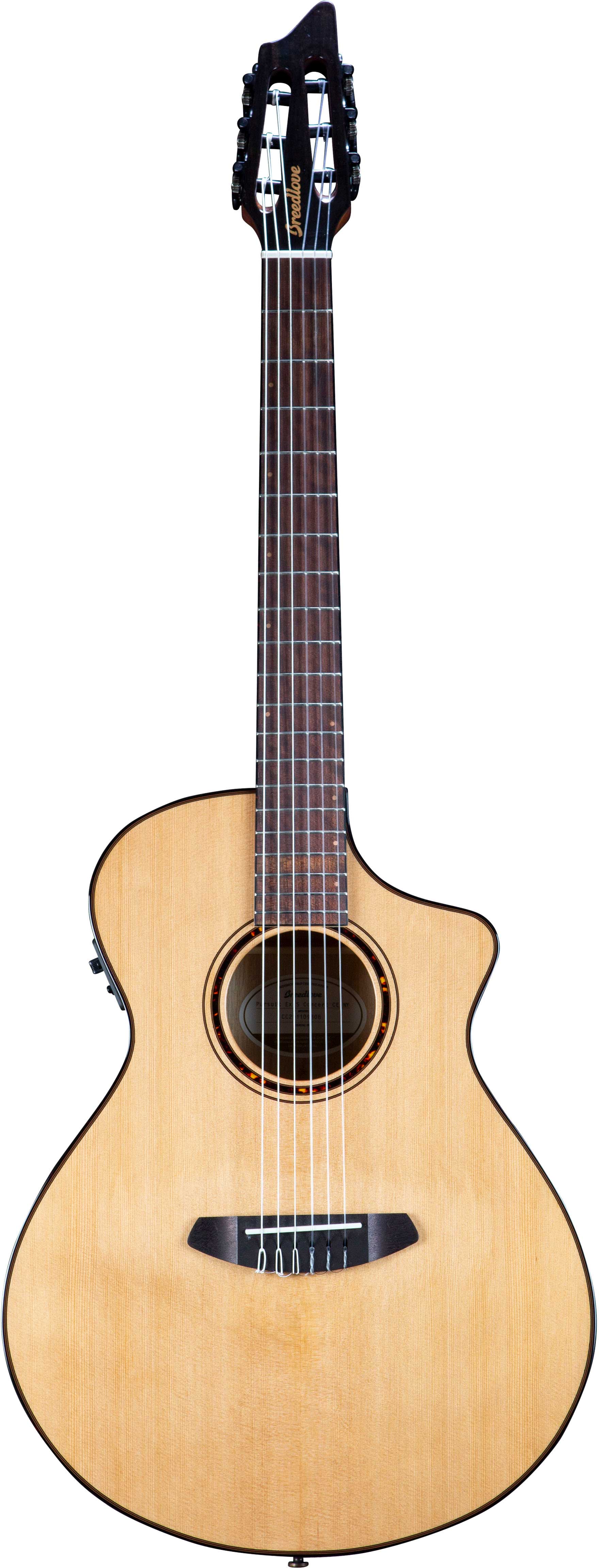 GUITARGUITAR Breedlove Pursuit Exotic S Concert Nylon CE Red Cedar/Myrtlewood