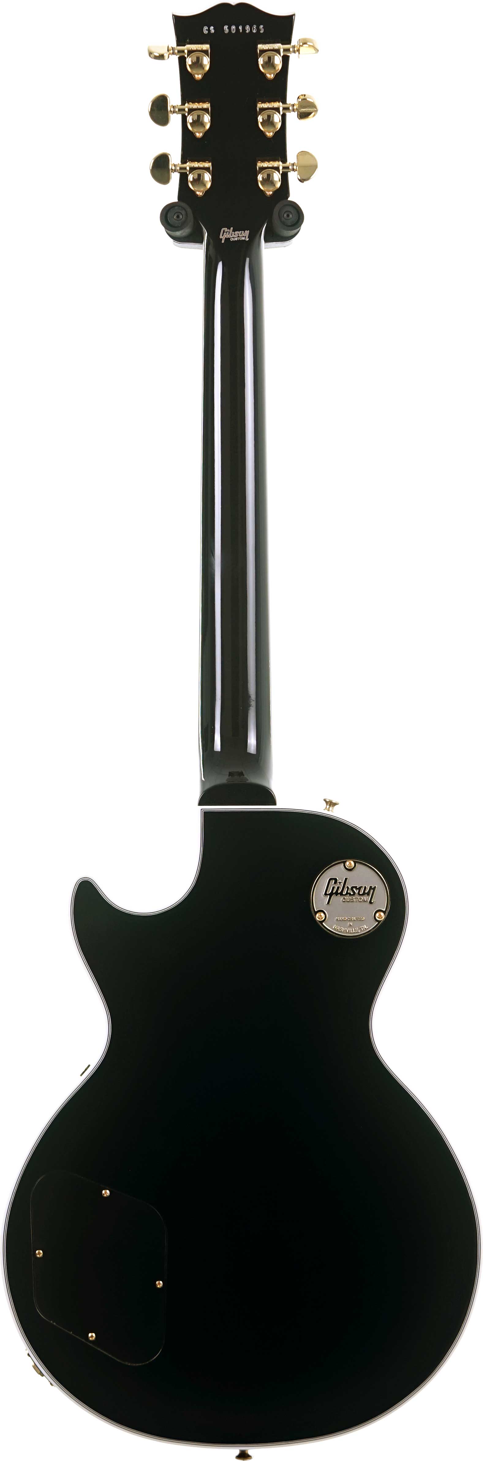 GUITARGUITAR Gibson Custom Shop Les Paul Custom Ebony Fingerboard Gloss #CS501965