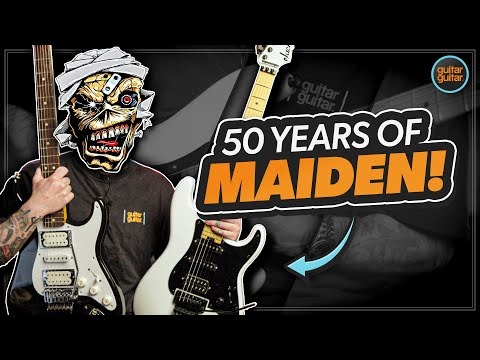 GUITARGUITAR Fender Limited Edition Iron Maiden 50th Anniversary Dave Murray Stratocaster Rosewood Fingerboard Black