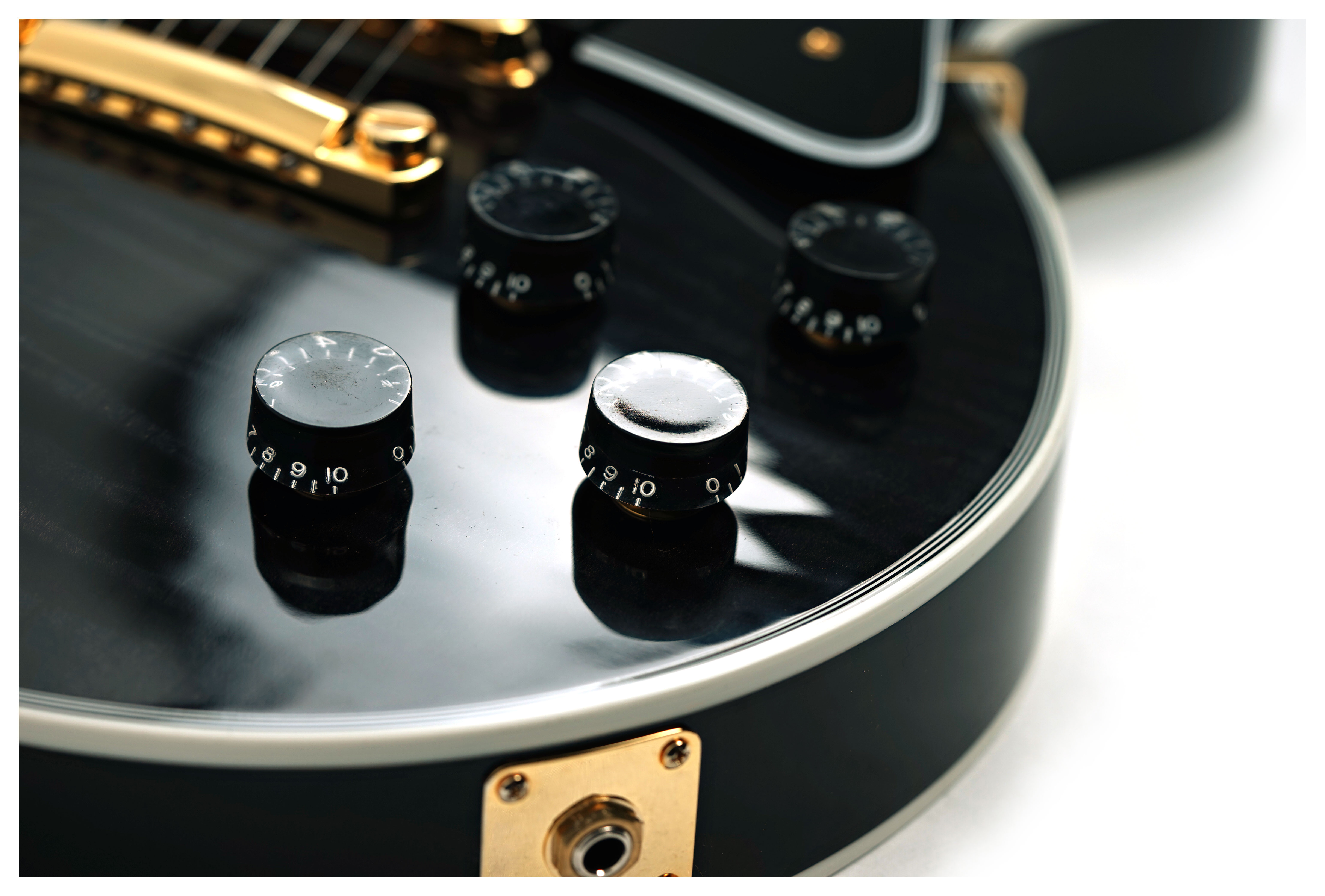 GUITARGUITAR Gibson Custom Shop Dealer Select Les Paul Custom Trans Black #CS502284