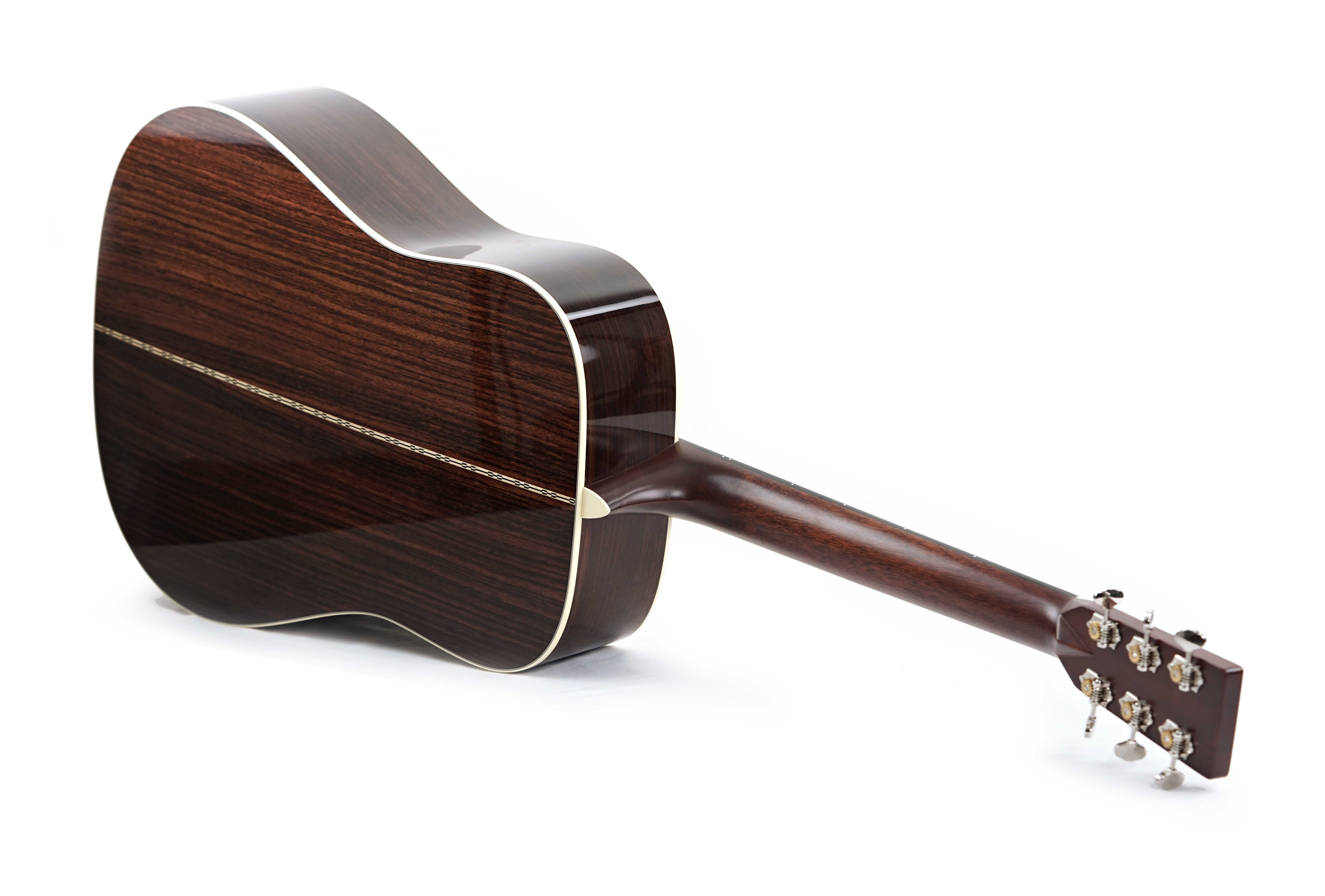 GUITARGUITAR Martin Custom Shop North Street Edition D-28 Herringbone Wild Grain East Indian Rosewood Left Handed