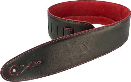 GUITARGUITAR Leathergraft Pro Deluxe Black with Red Suede