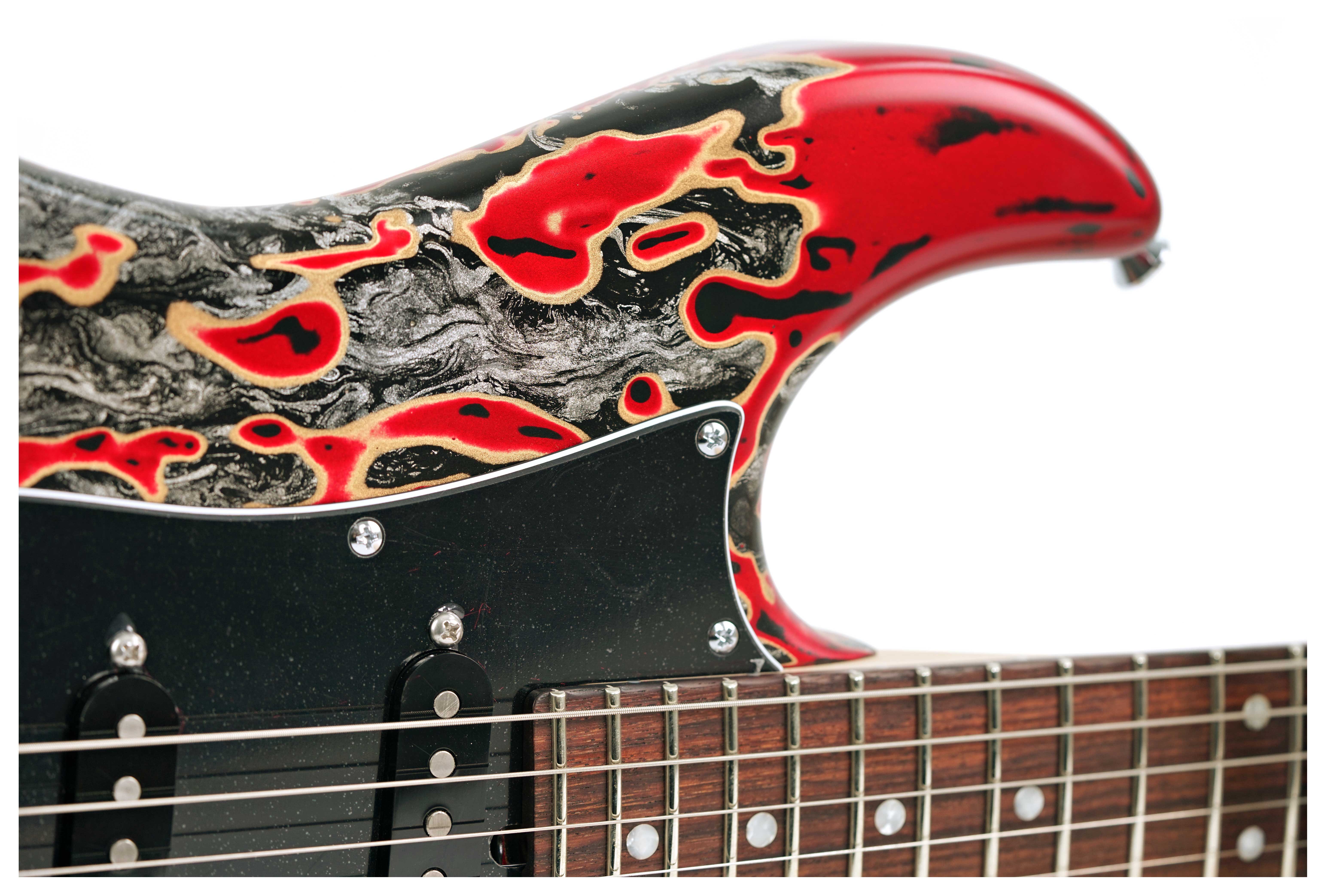 GUITARGUITAR Tyler USA Studio Elite HD Burning Water 2K